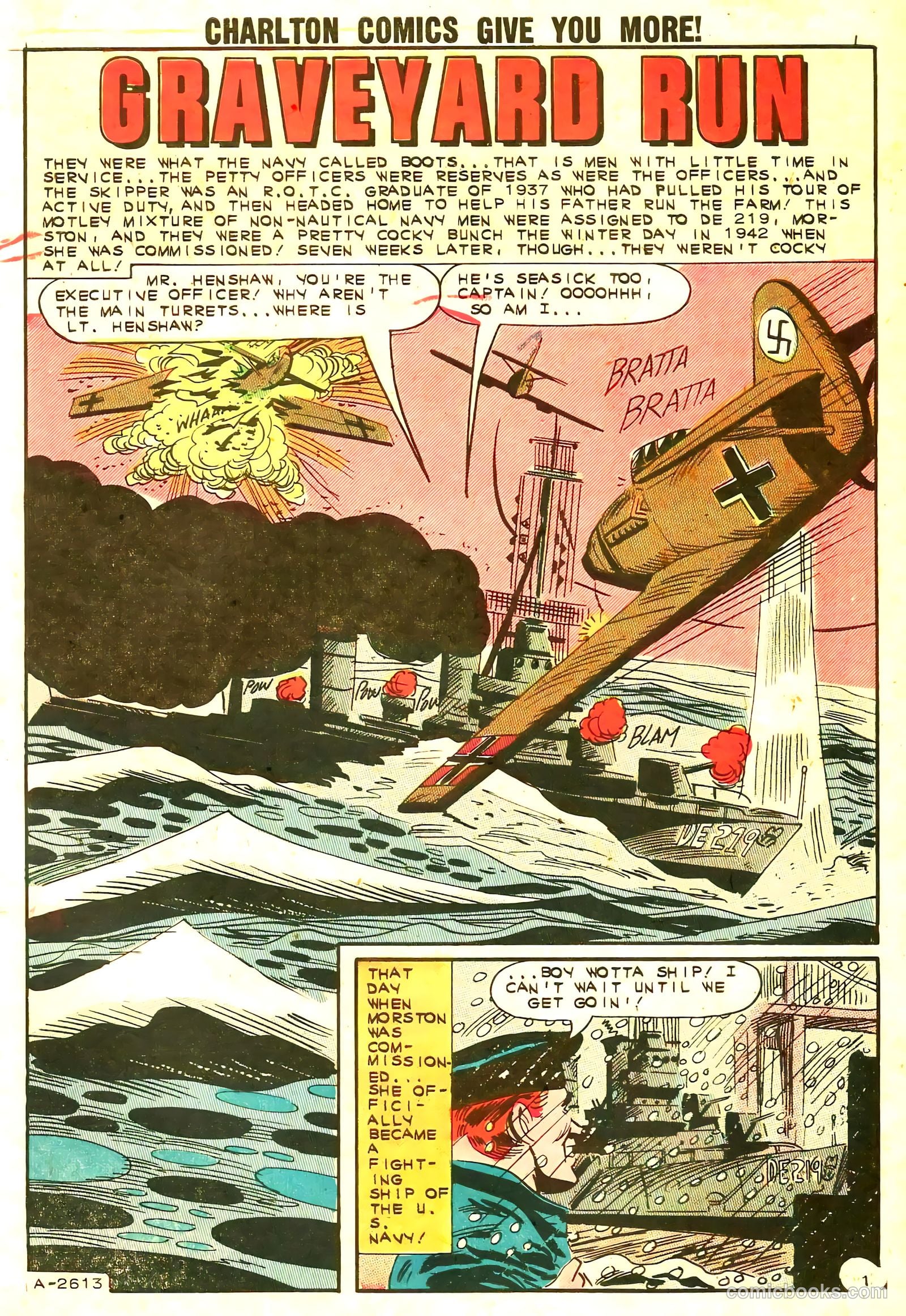 Fightin' Navy #110 — page 3 of 36