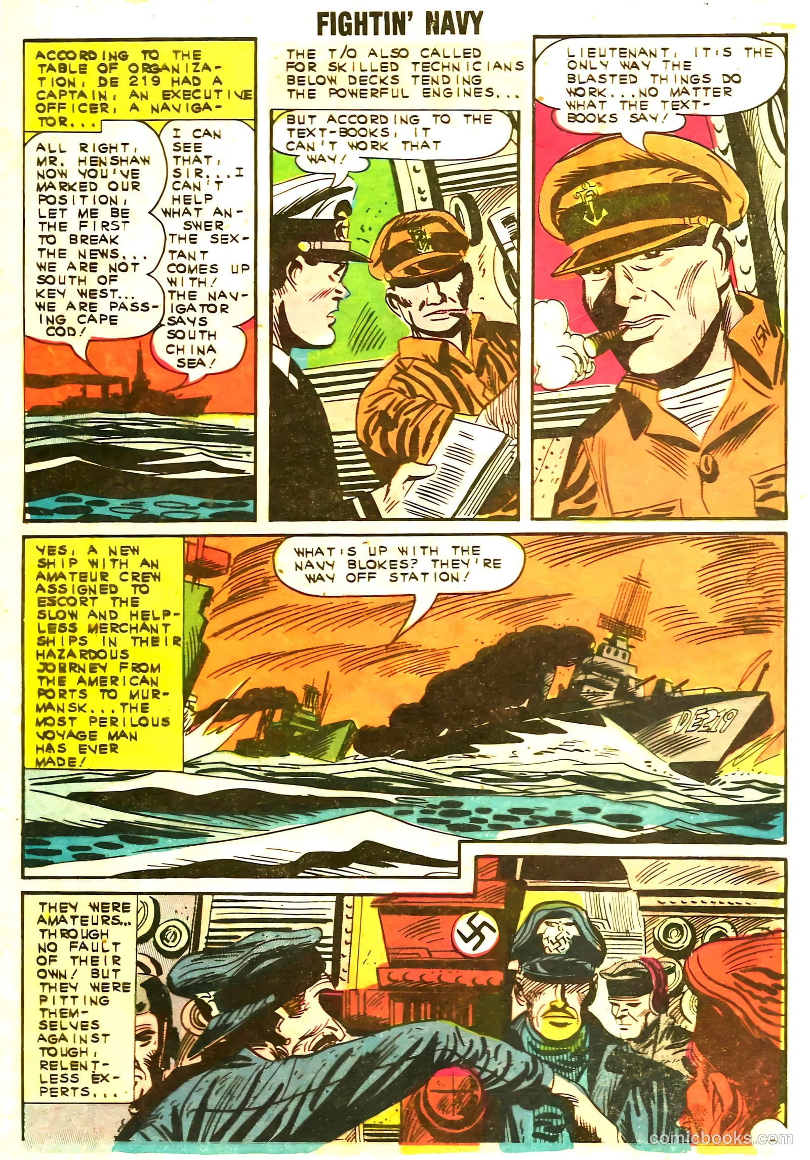 Fightin' Navy #110 — page 4 of 36