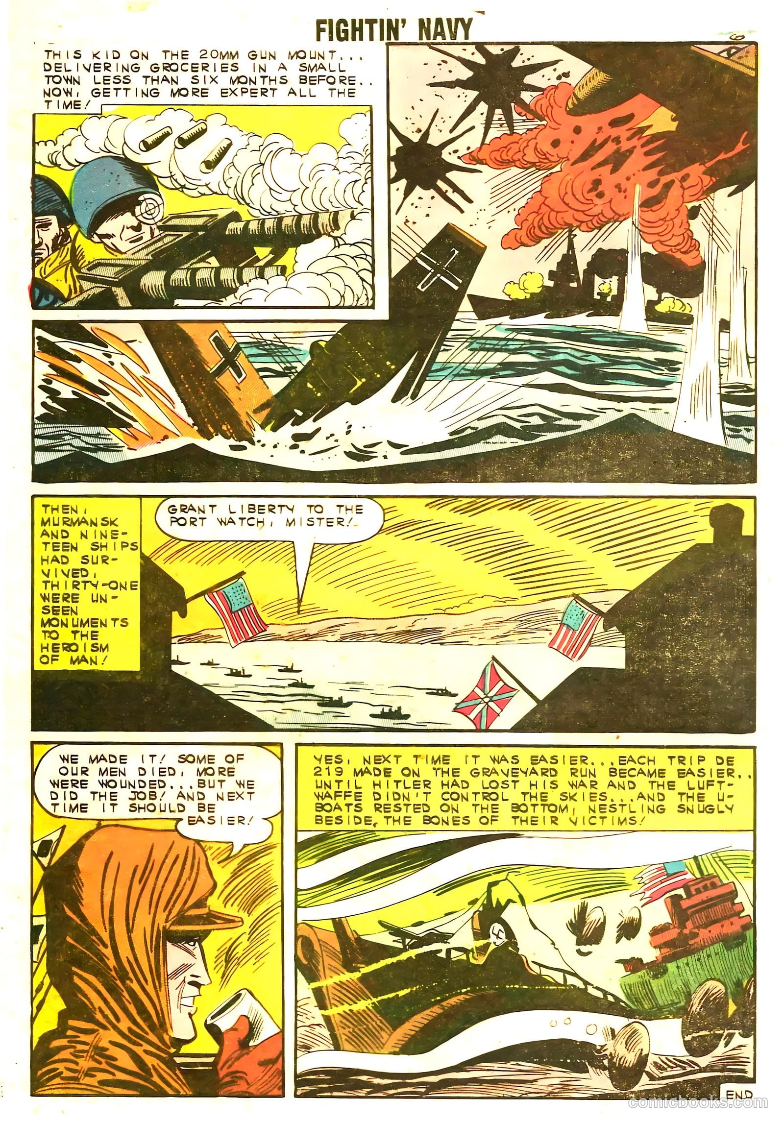Fightin' Navy #110 — page 8 of 36