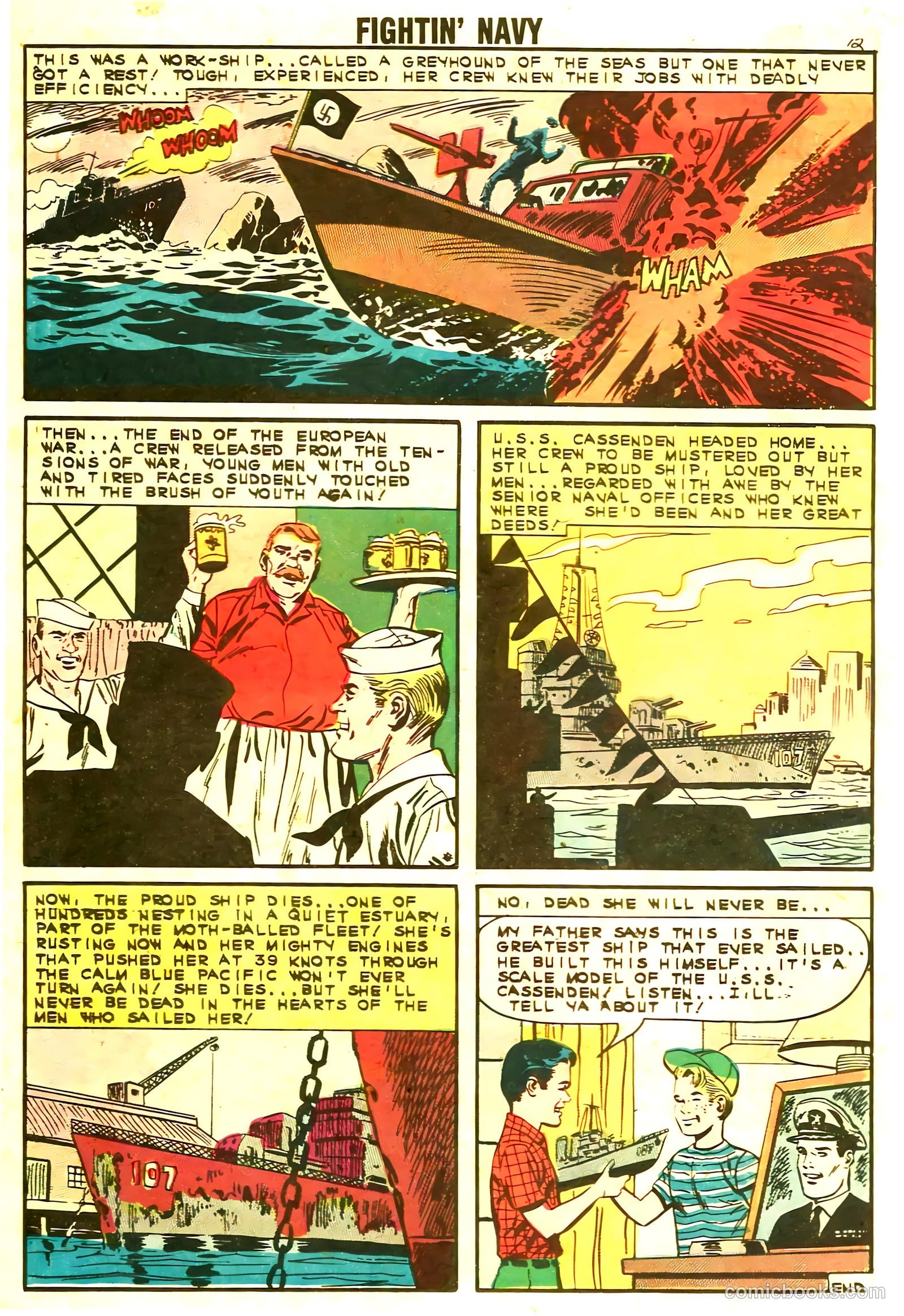 Fightin' Navy #110 — page 14 of 36