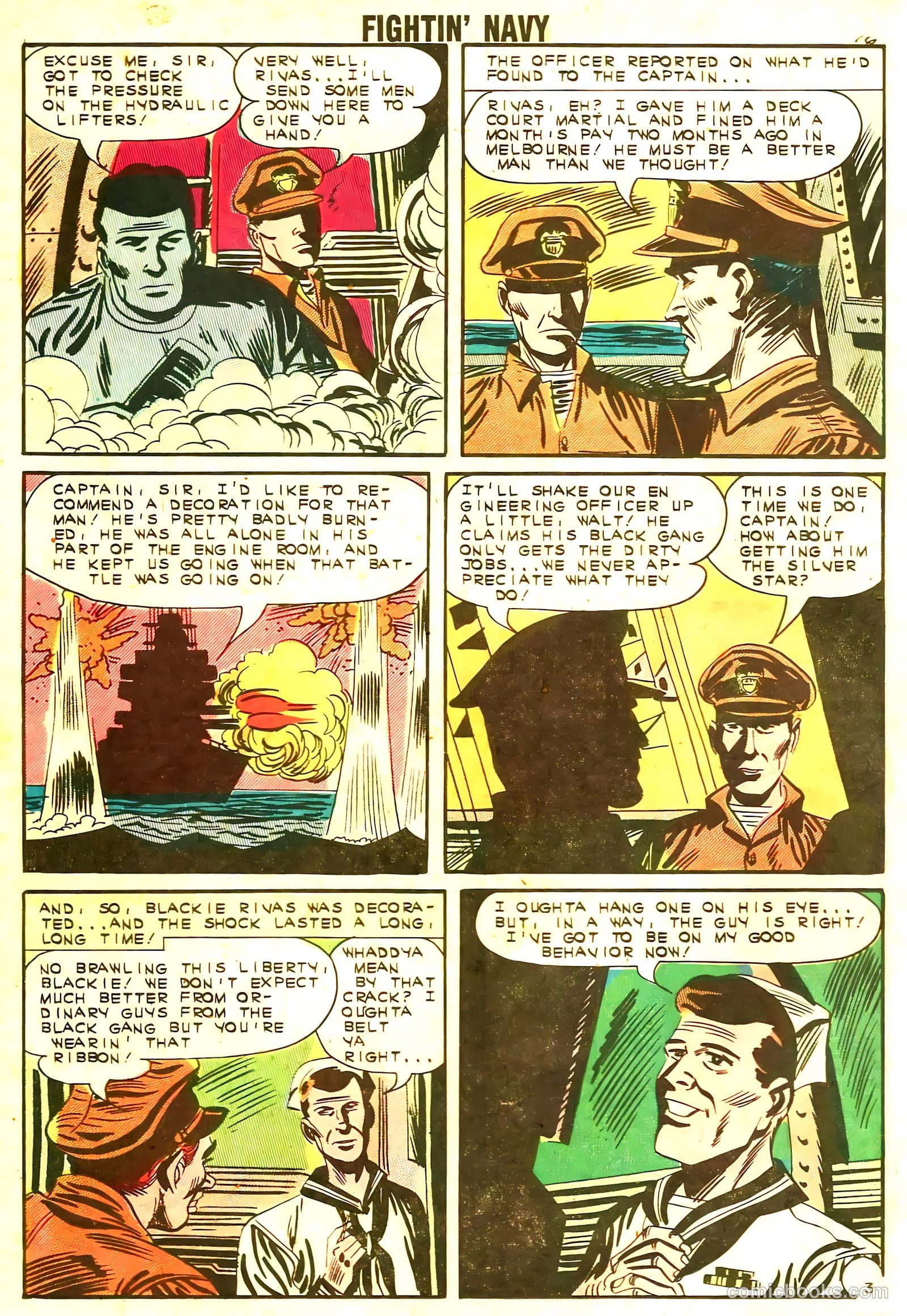 Fightin' Navy #110 — page 18 of 36