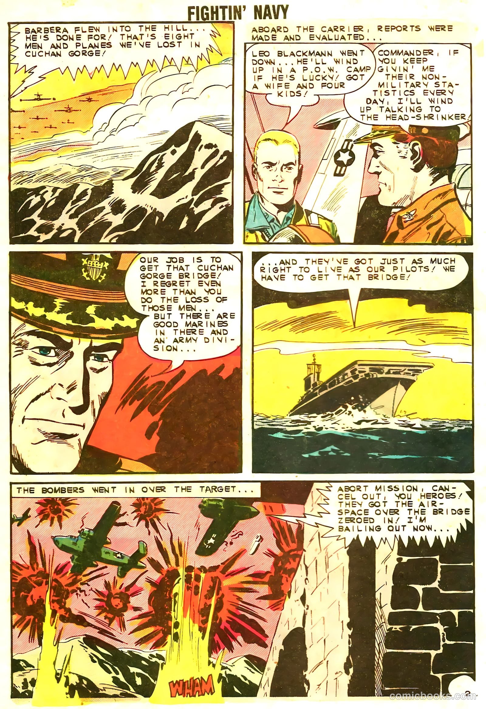 Fightin' Navy #110 — page 28 of 36