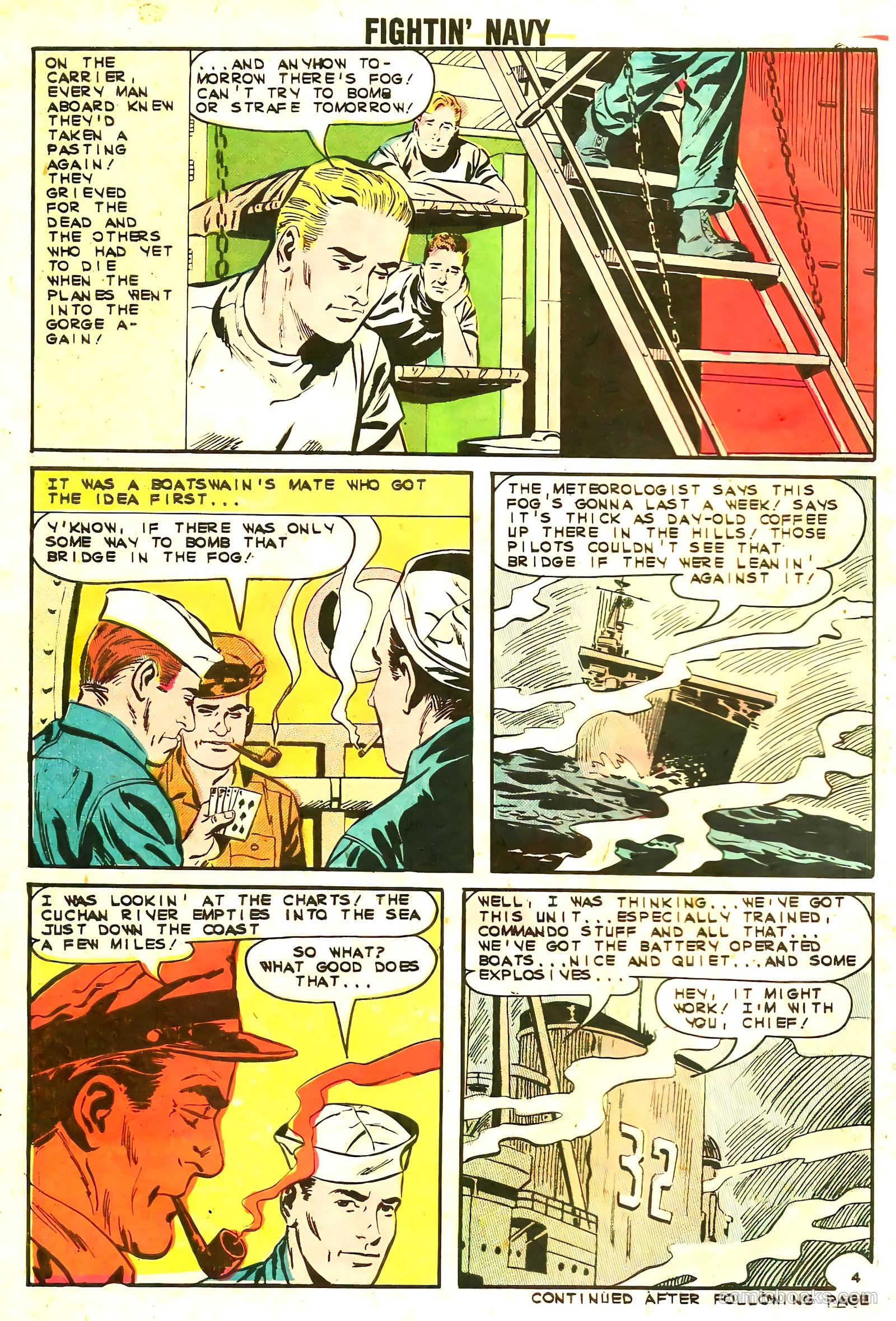 Fightin' Navy #110 — page 30 of 36