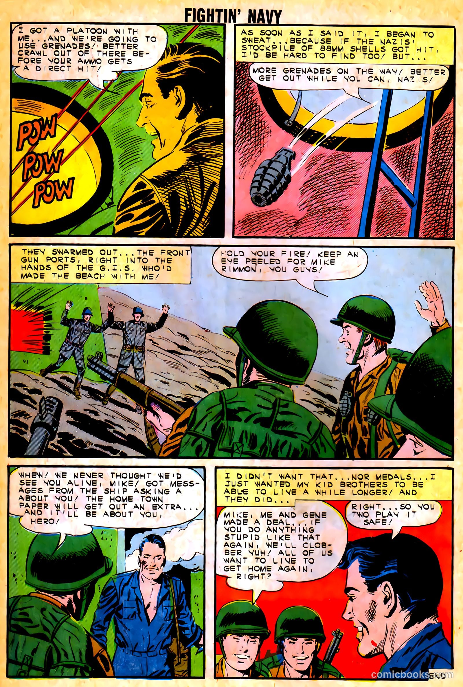 Fightin' Navy #111 — page 18 of 36
