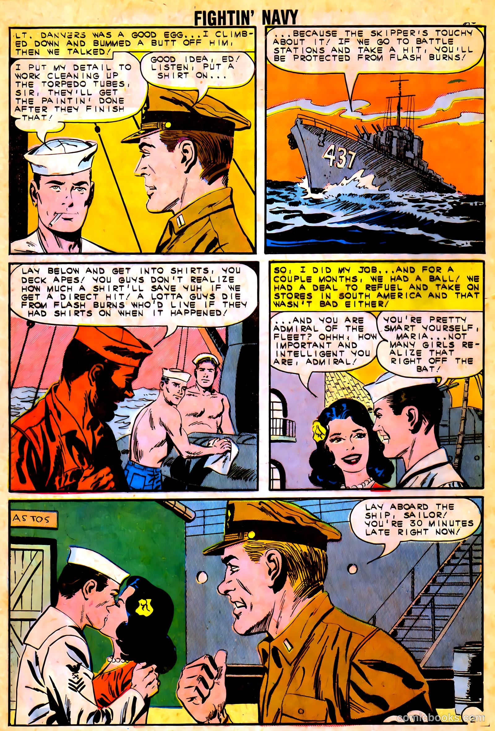 Fightin' Navy #111 — page 28 of 36