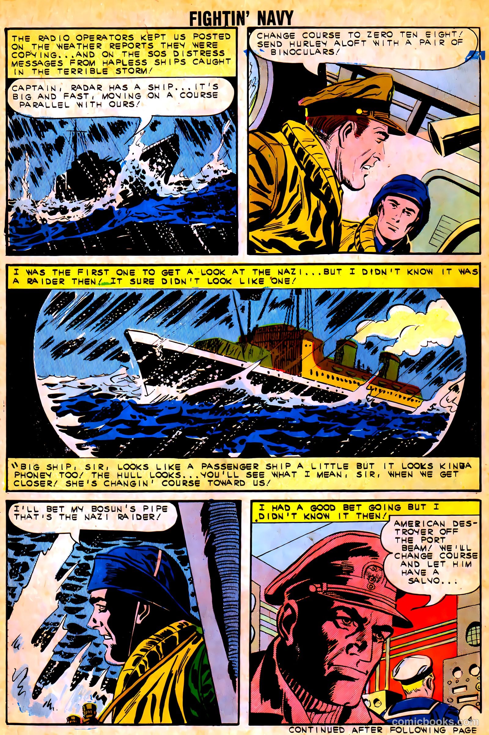 Fightin' Navy #111 — page 30 of 36