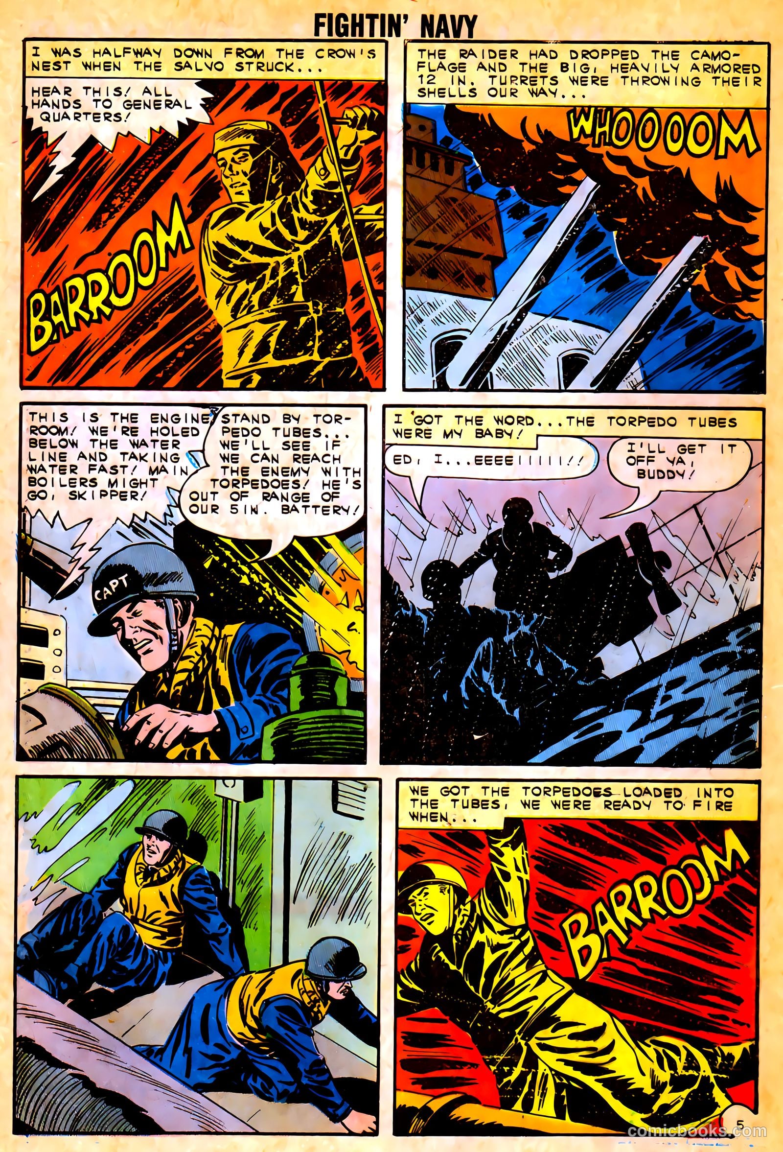 Fightin' Navy #111 — page 32 of 36