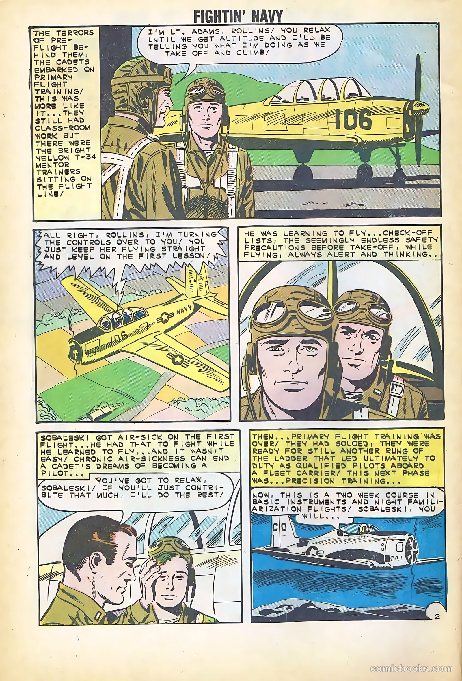 Fightin' Navy #112 — page 4 of 36
