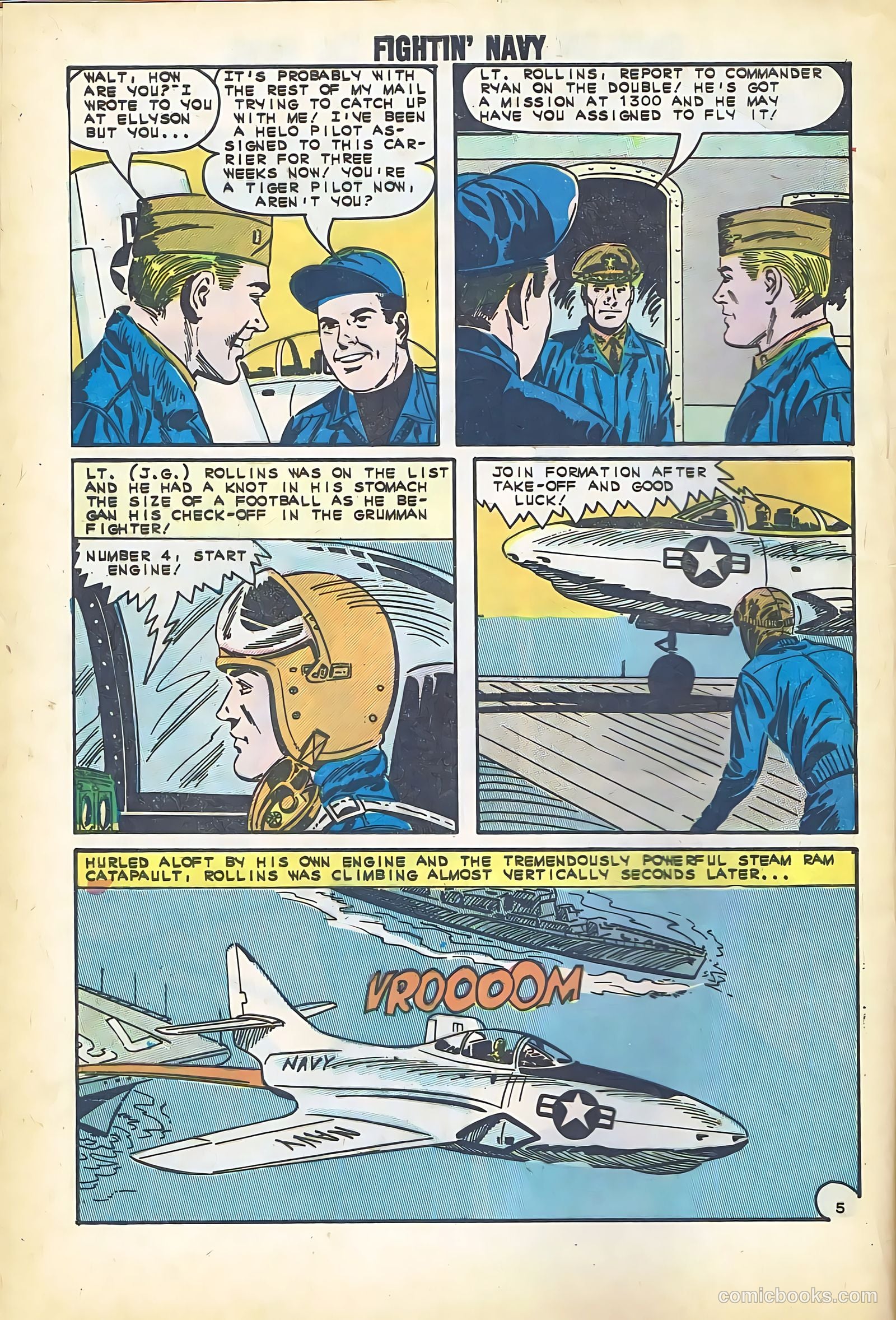 Fightin' Navy #112 — page 8 of 36