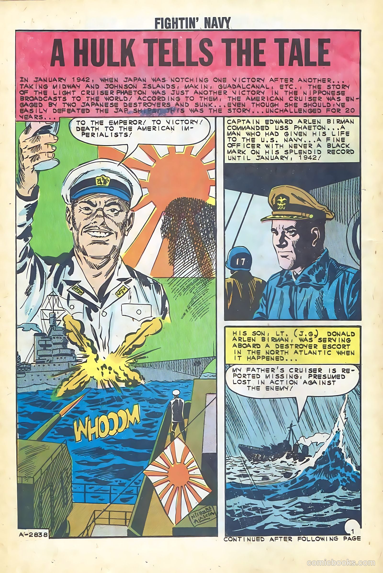 Fightin' Navy #112 — page 14 of 36