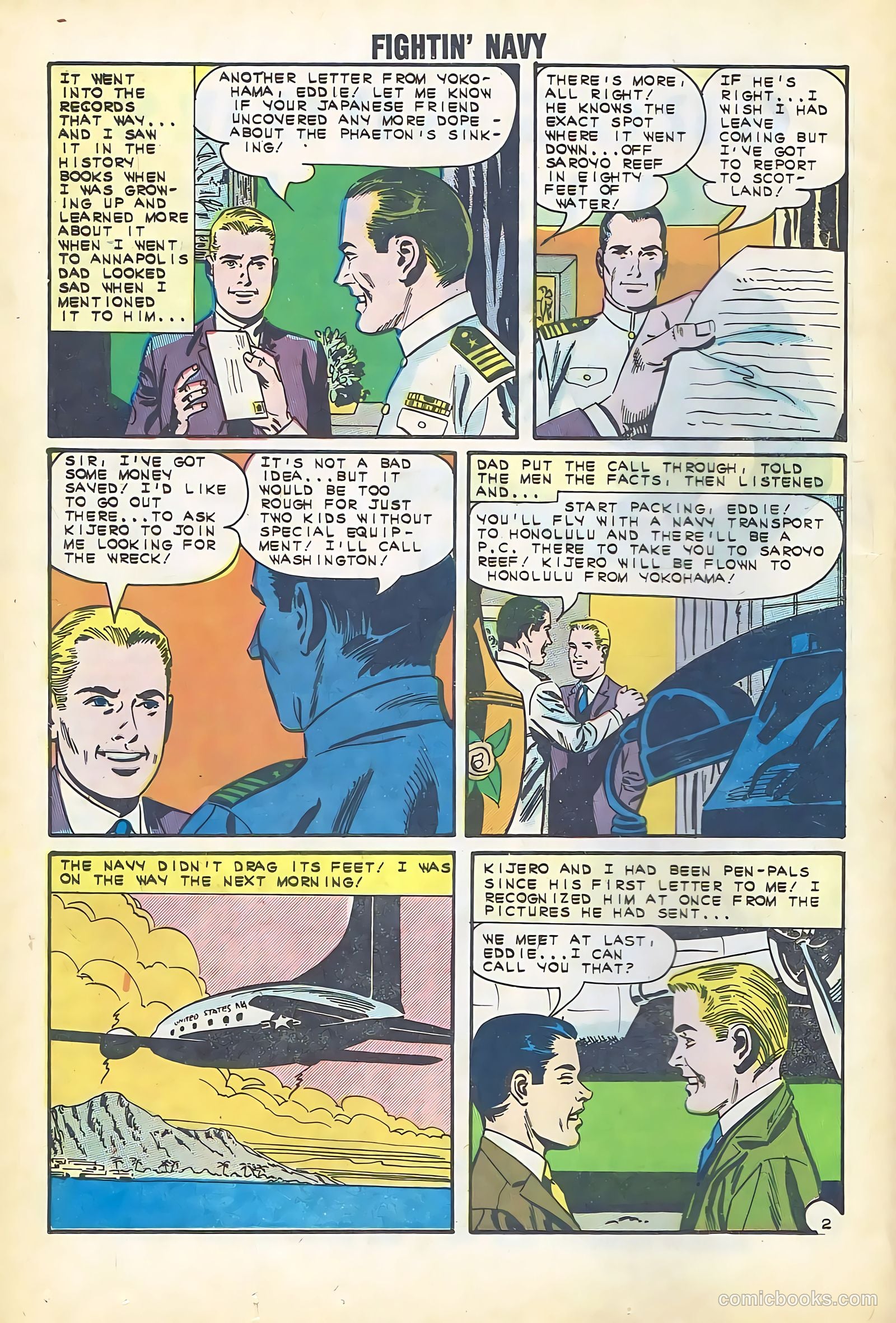 Fightin' Navy #112 — page 16 of 36
