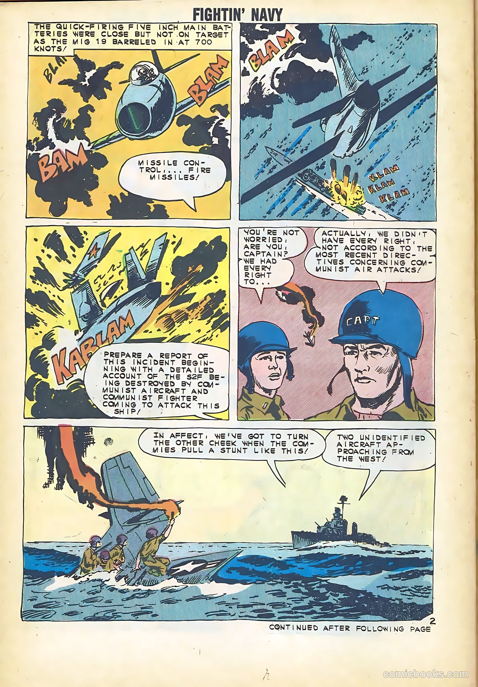 Fightin' Navy #112 — page 30 of 36