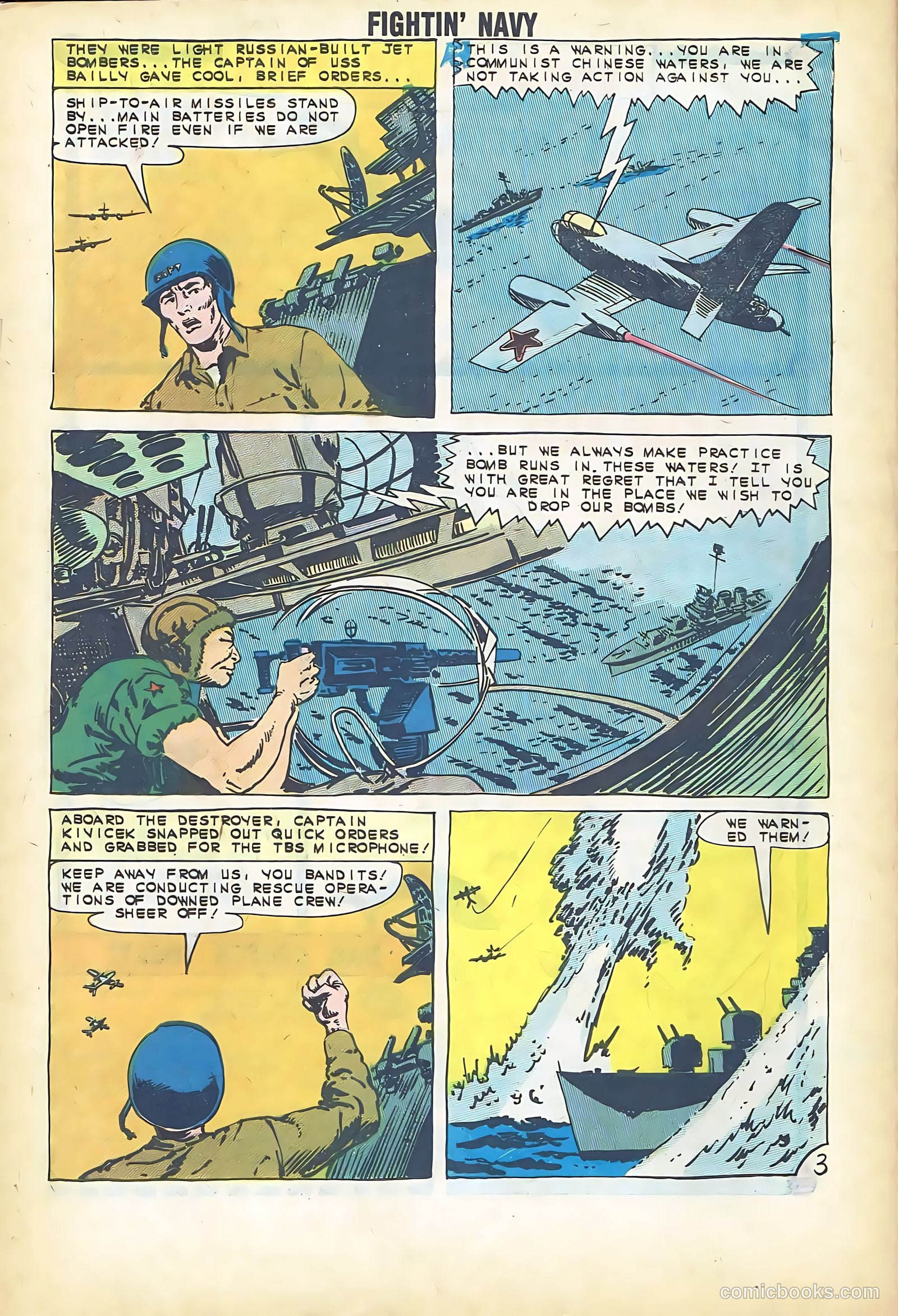 Fightin' Navy #112 — page 32 of 36