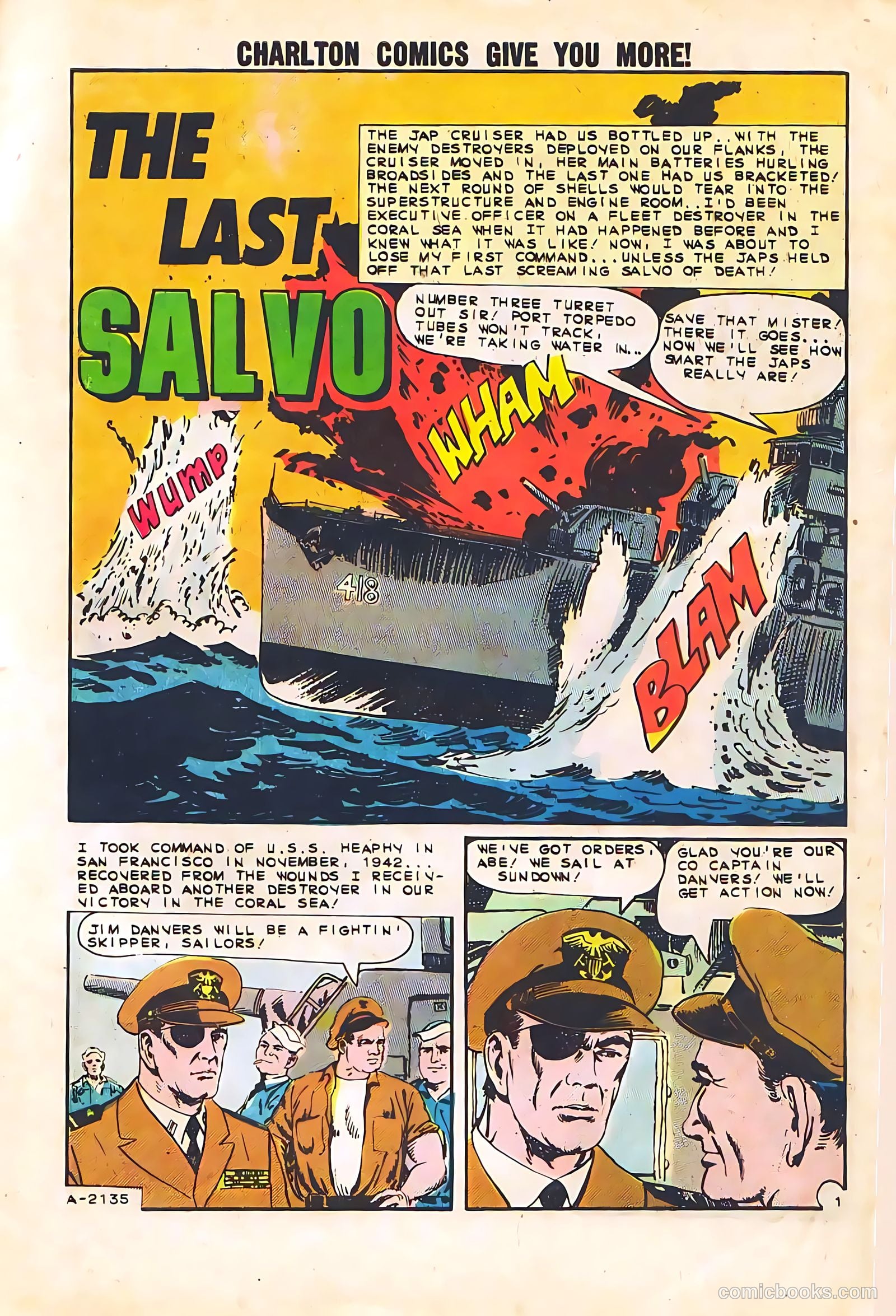 Fightin' Navy #113 — page 3 of 36
