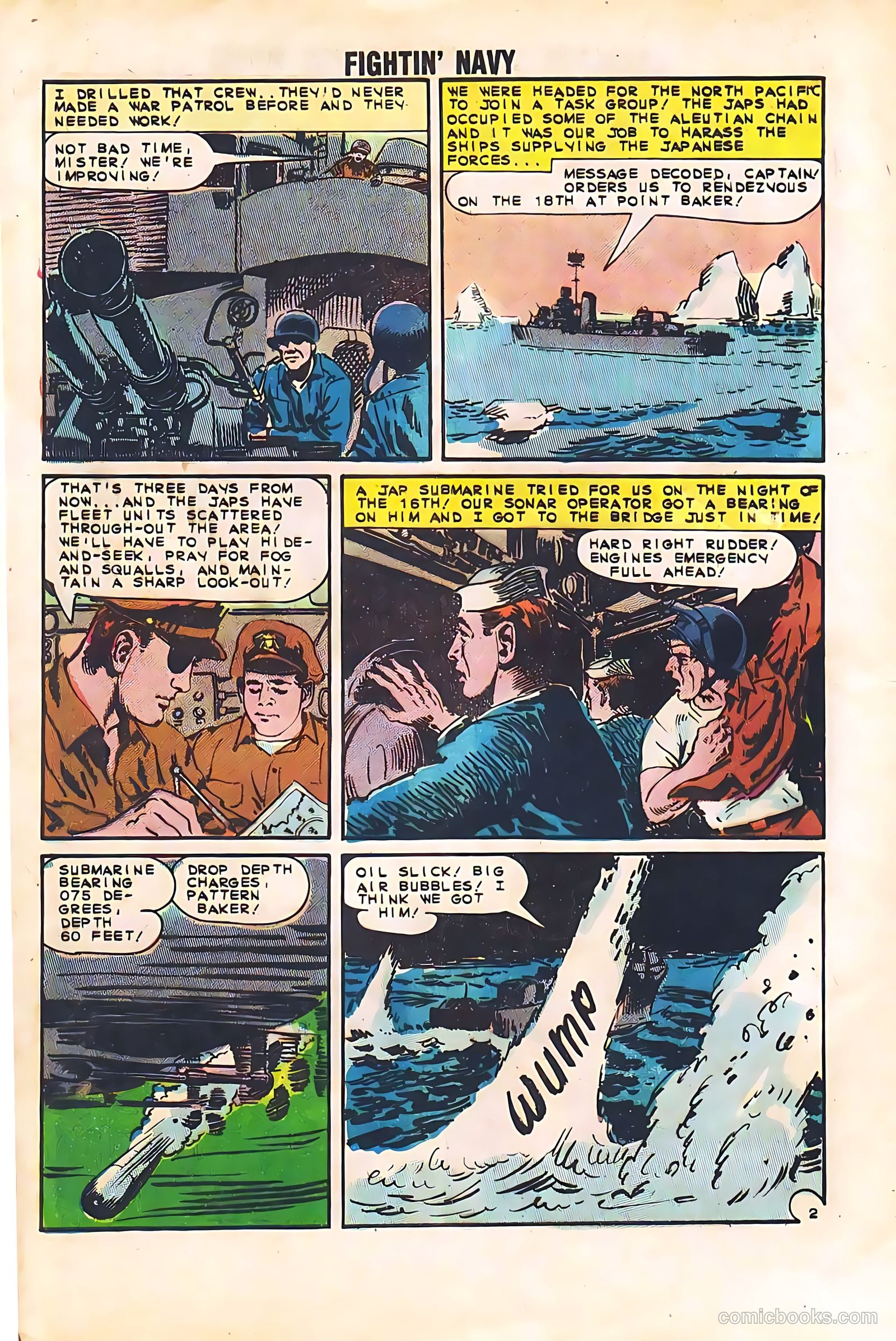Fightin' Navy #113 — page 4 of 36