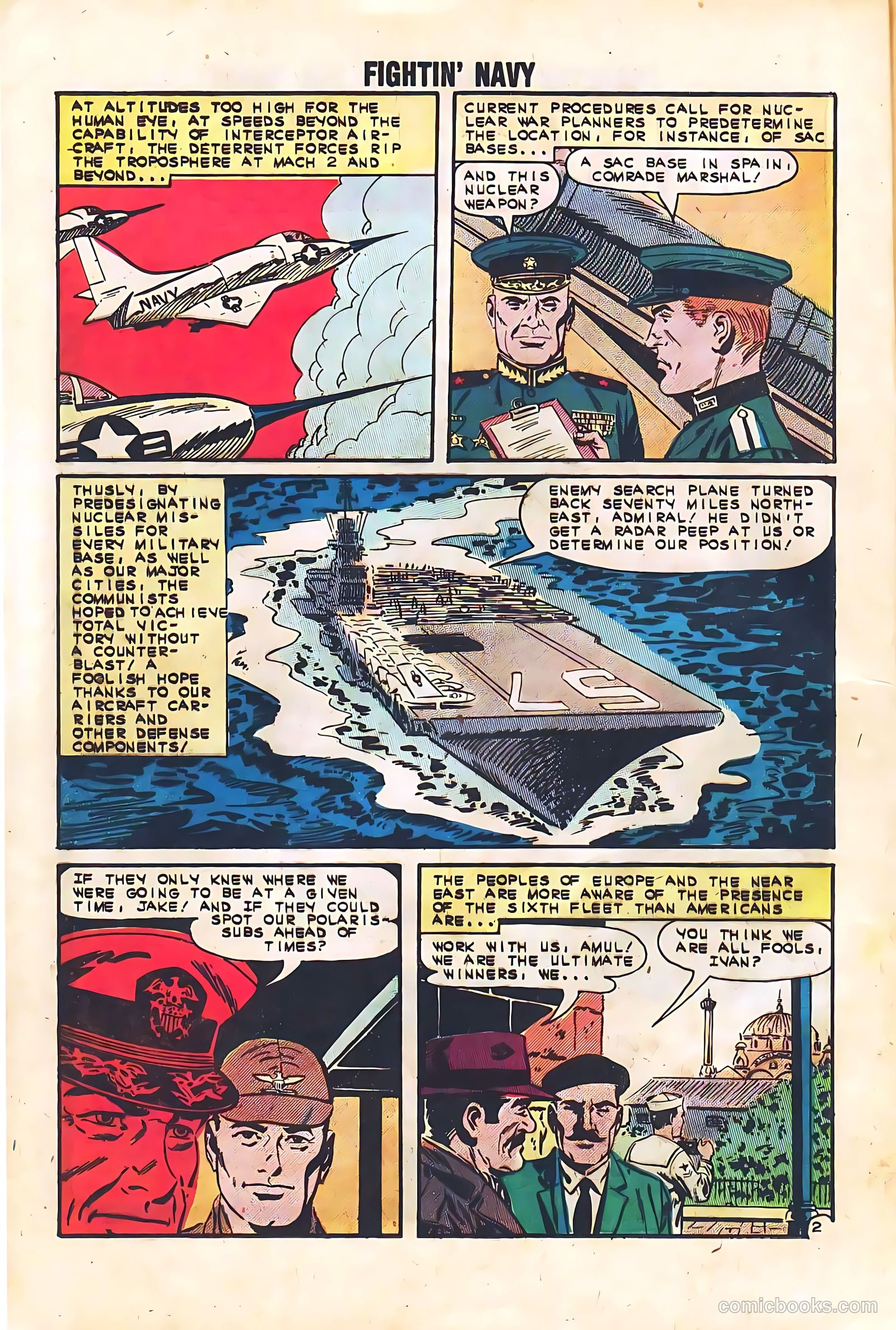 Fightin' Navy #113 — page 12 of 36