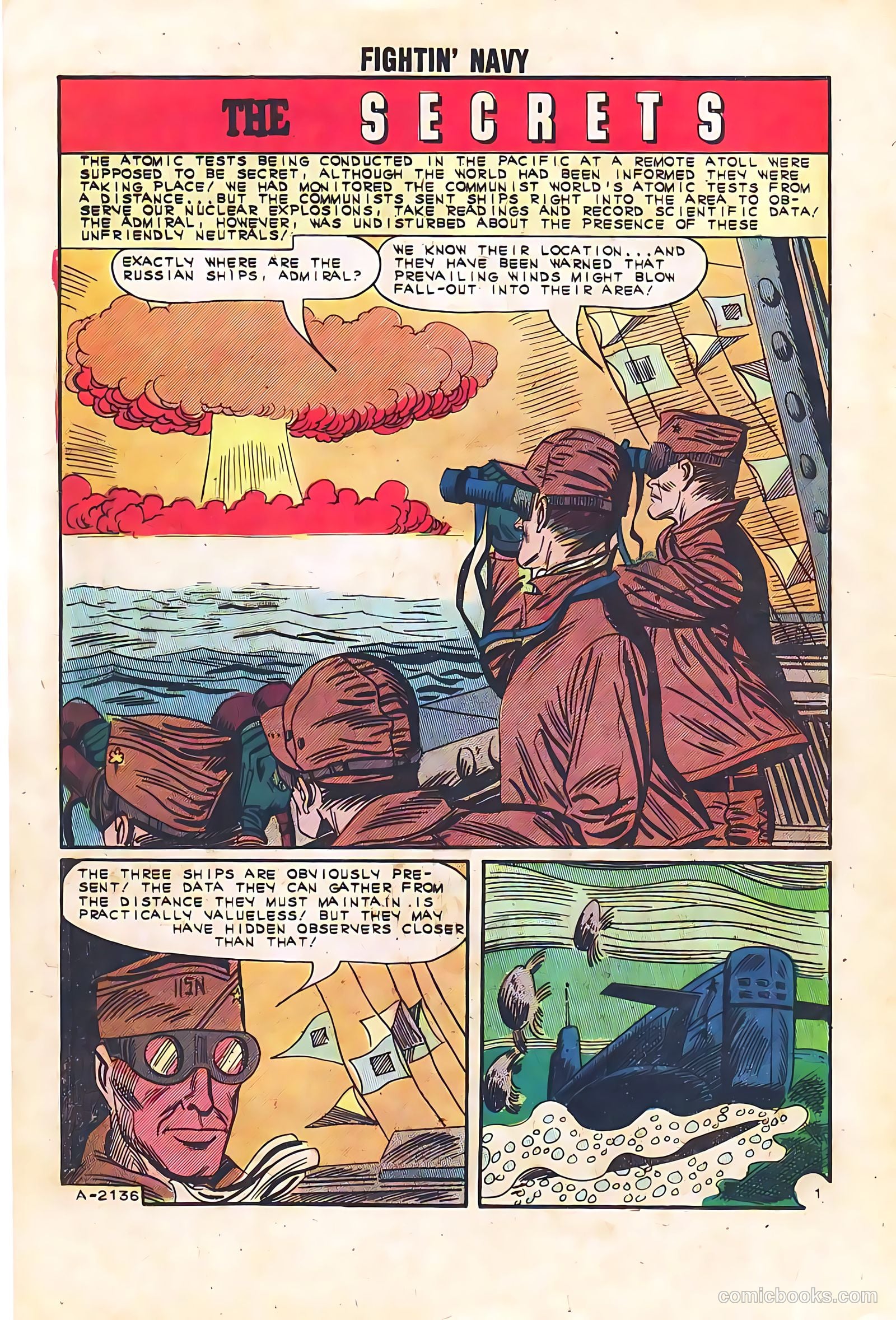 Fightin' Navy #113 — page 16 of 36