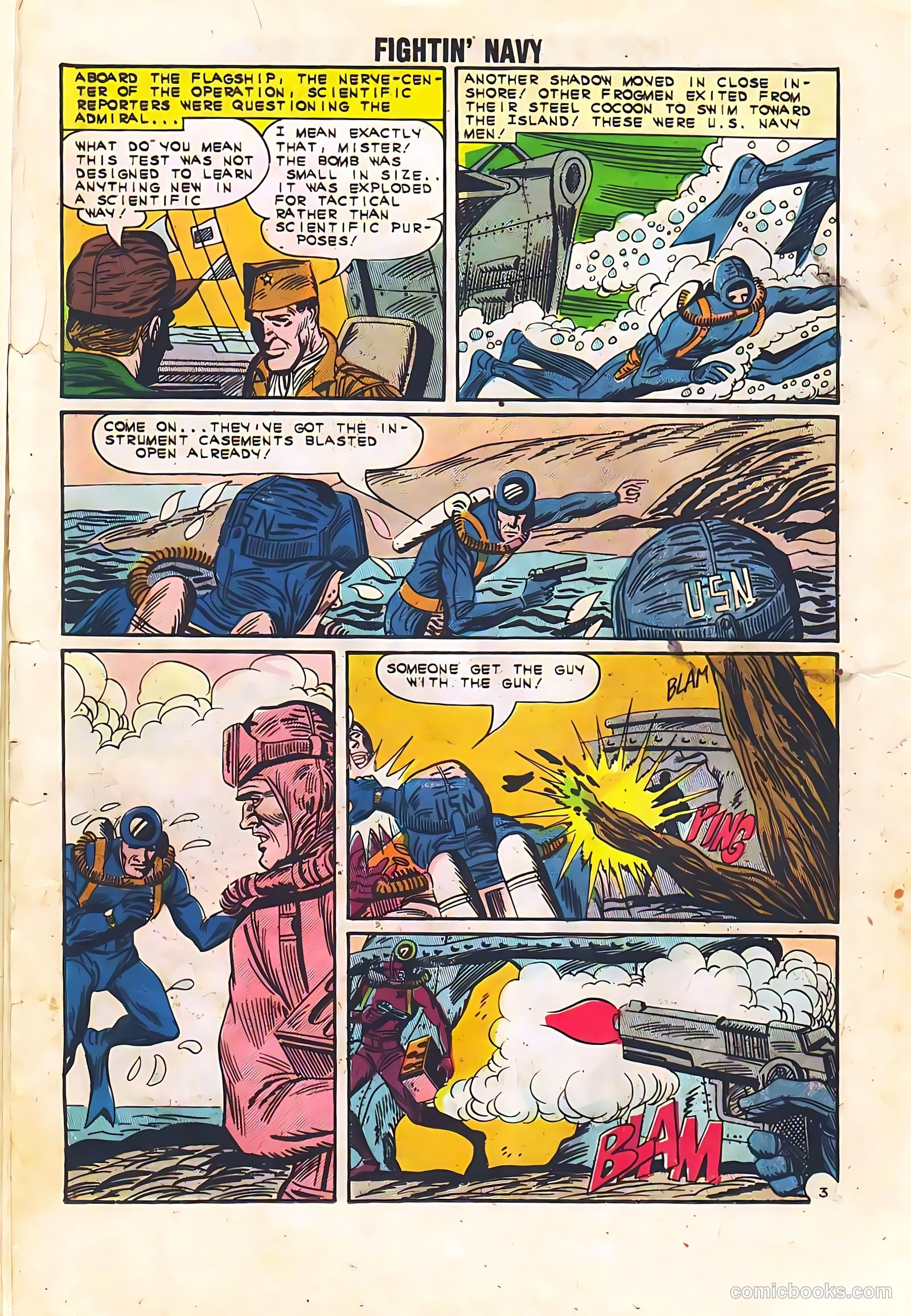 Fightin' Navy #113 — page 18 of 36