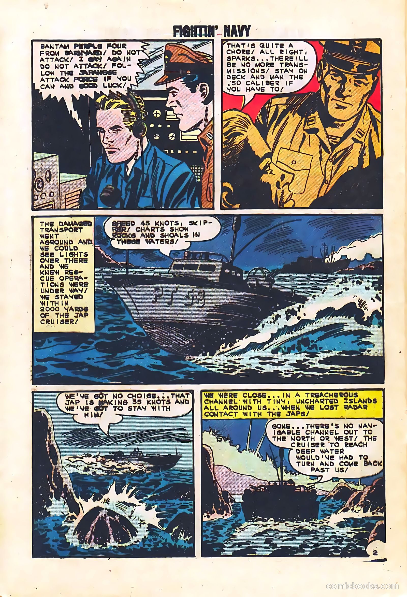 Fightin' Navy #113 — page 24 of 36
