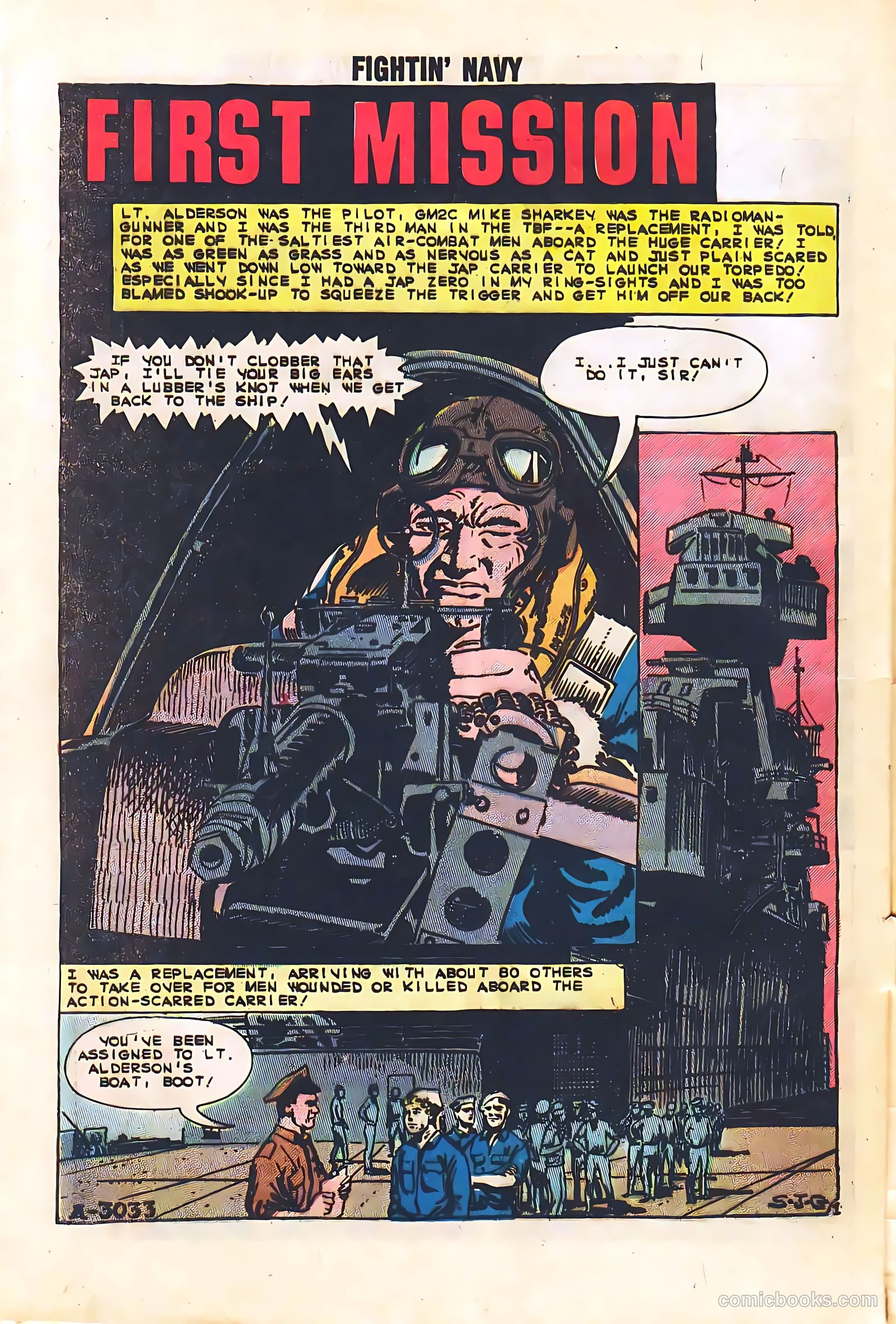 Fightin' Navy #113 — page 28 of 36