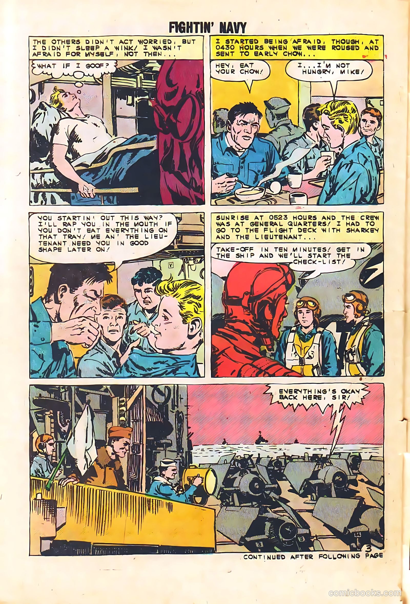 Fightin' Navy #113 — page 30 of 36