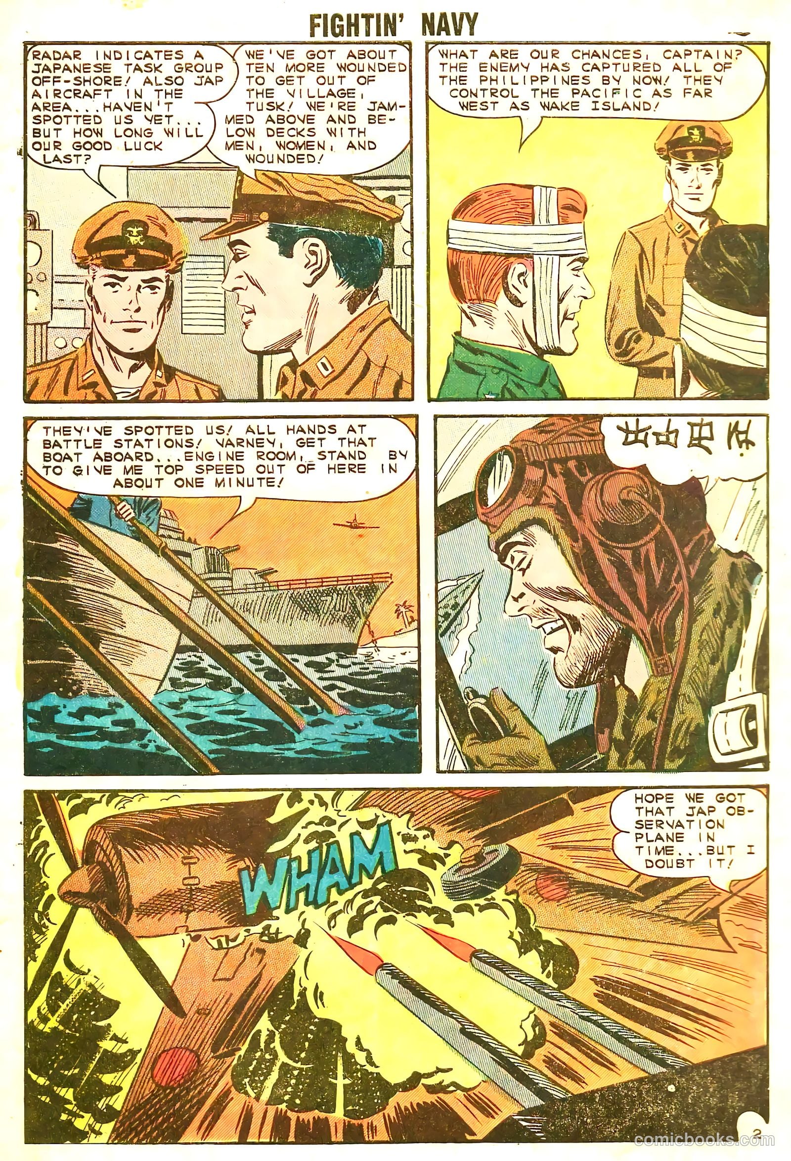 Fightin' Navy #114 — page 4 of 36