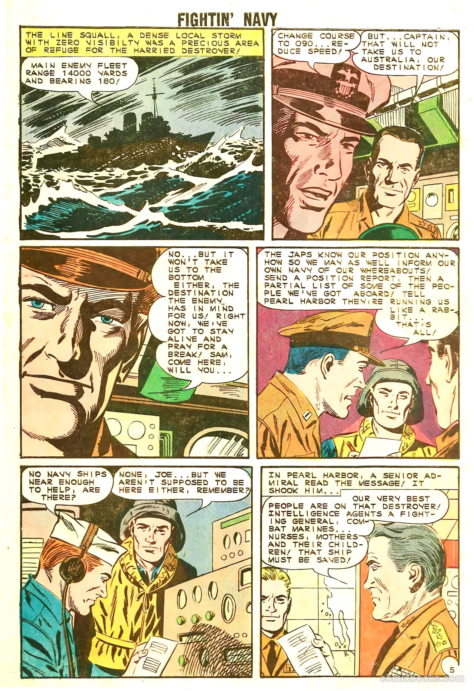 Fightin' Navy #114 — page 8 of 36