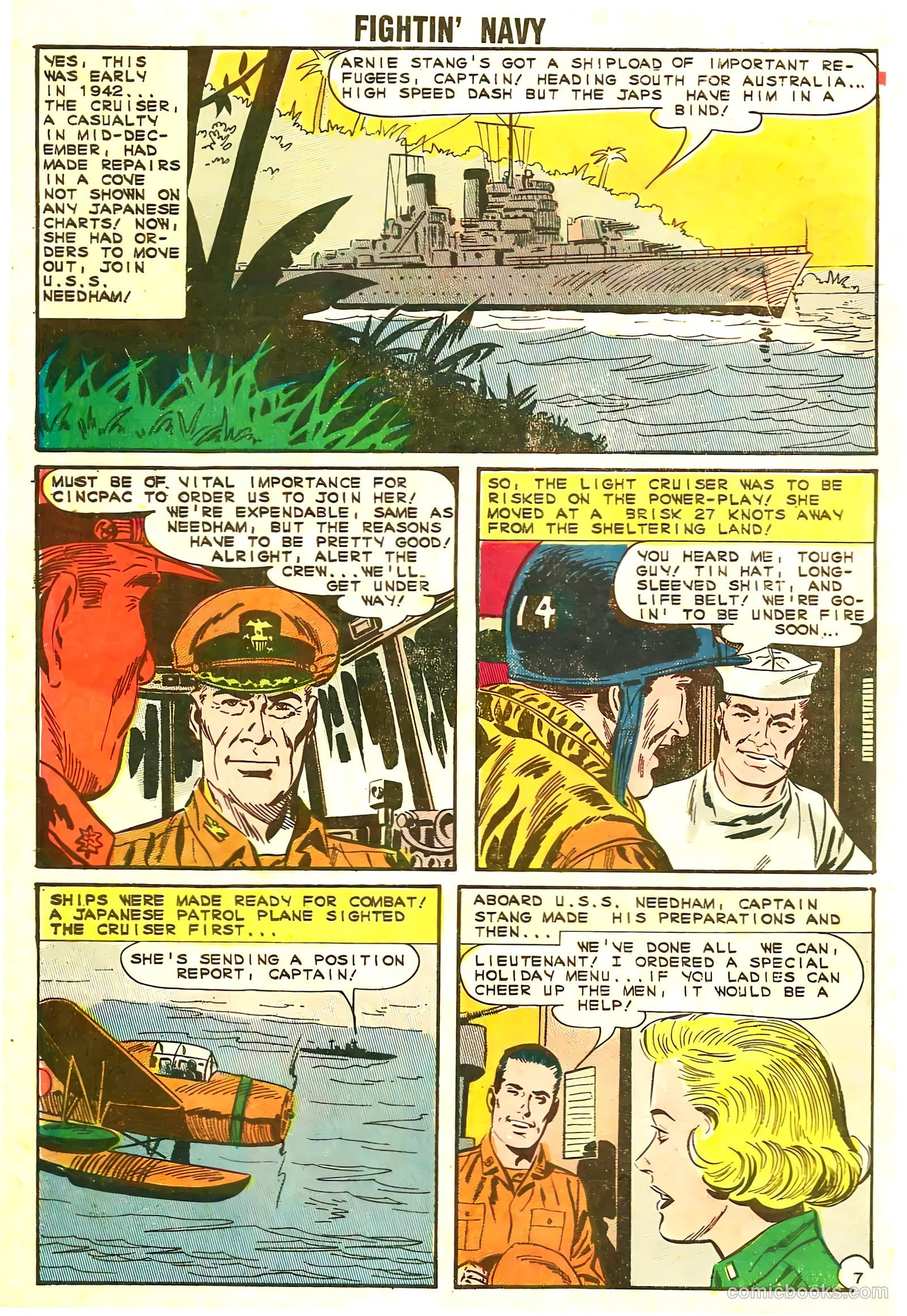 Fightin' Navy #114 — page 10 of 36
