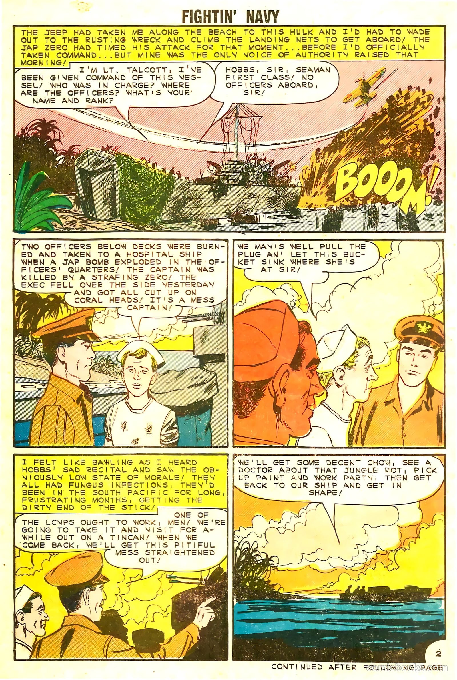 Fightin' Navy #114 — page 14 of 36