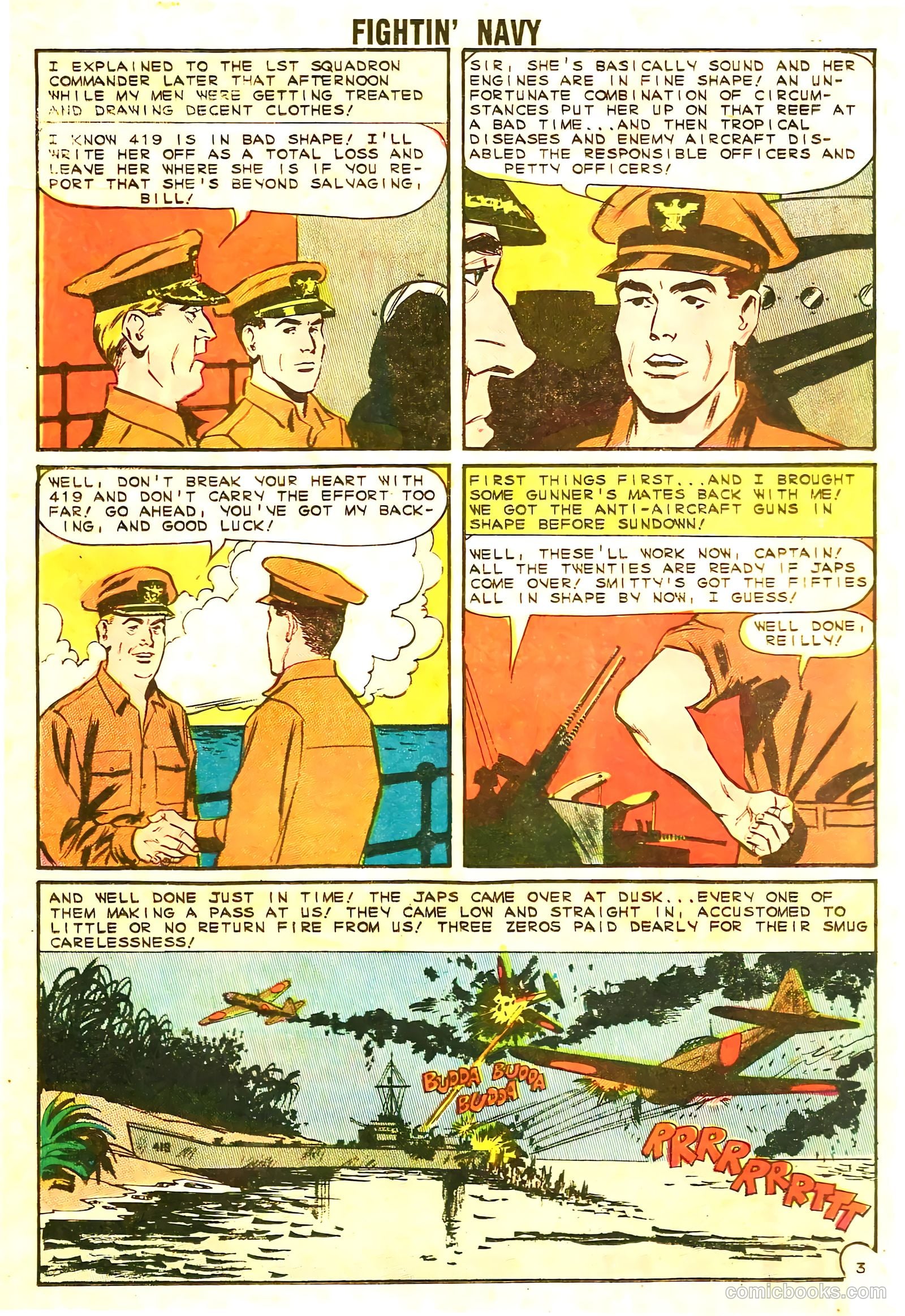 Fightin' Navy #114 — page 16 of 36
