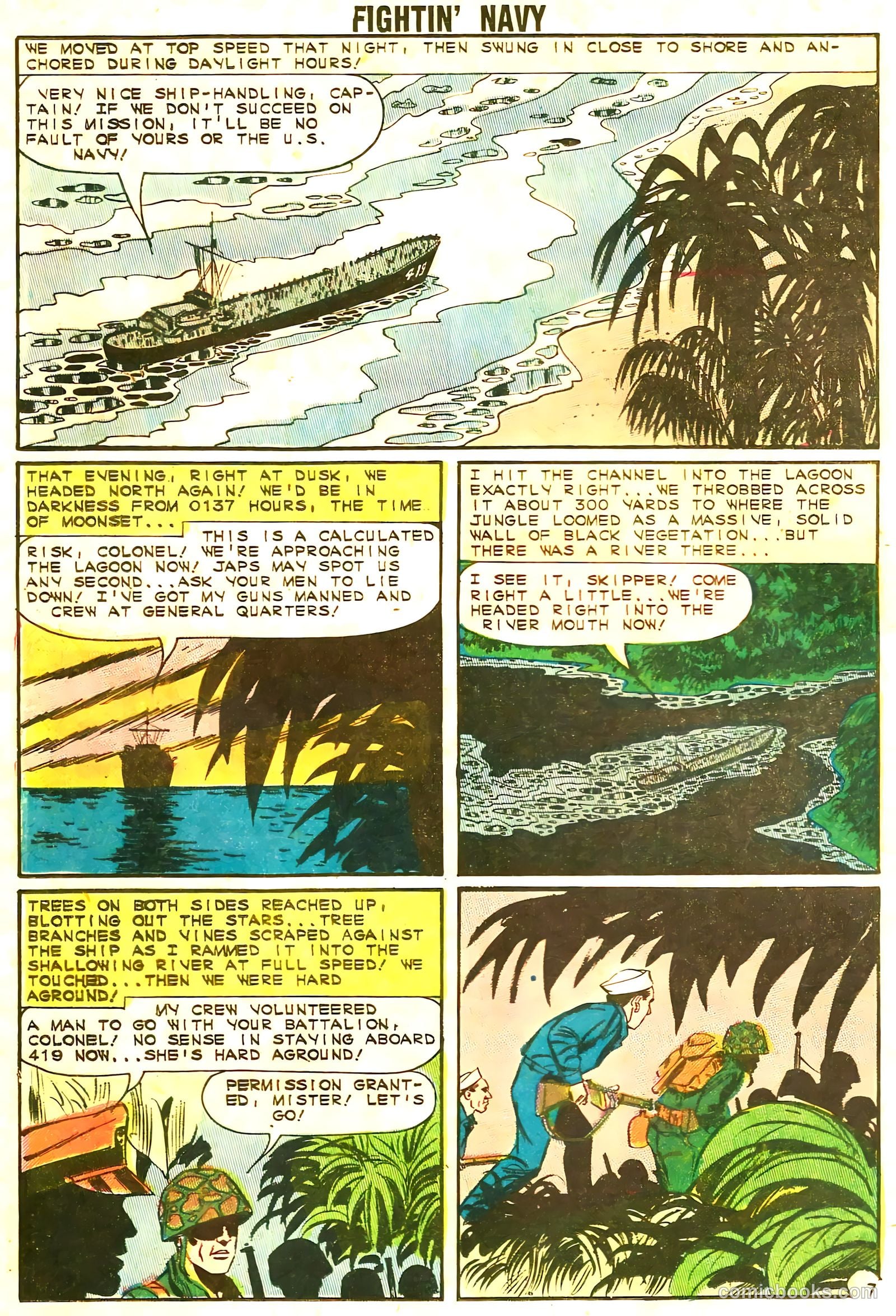 Fightin' Navy #114 — page 20 of 36