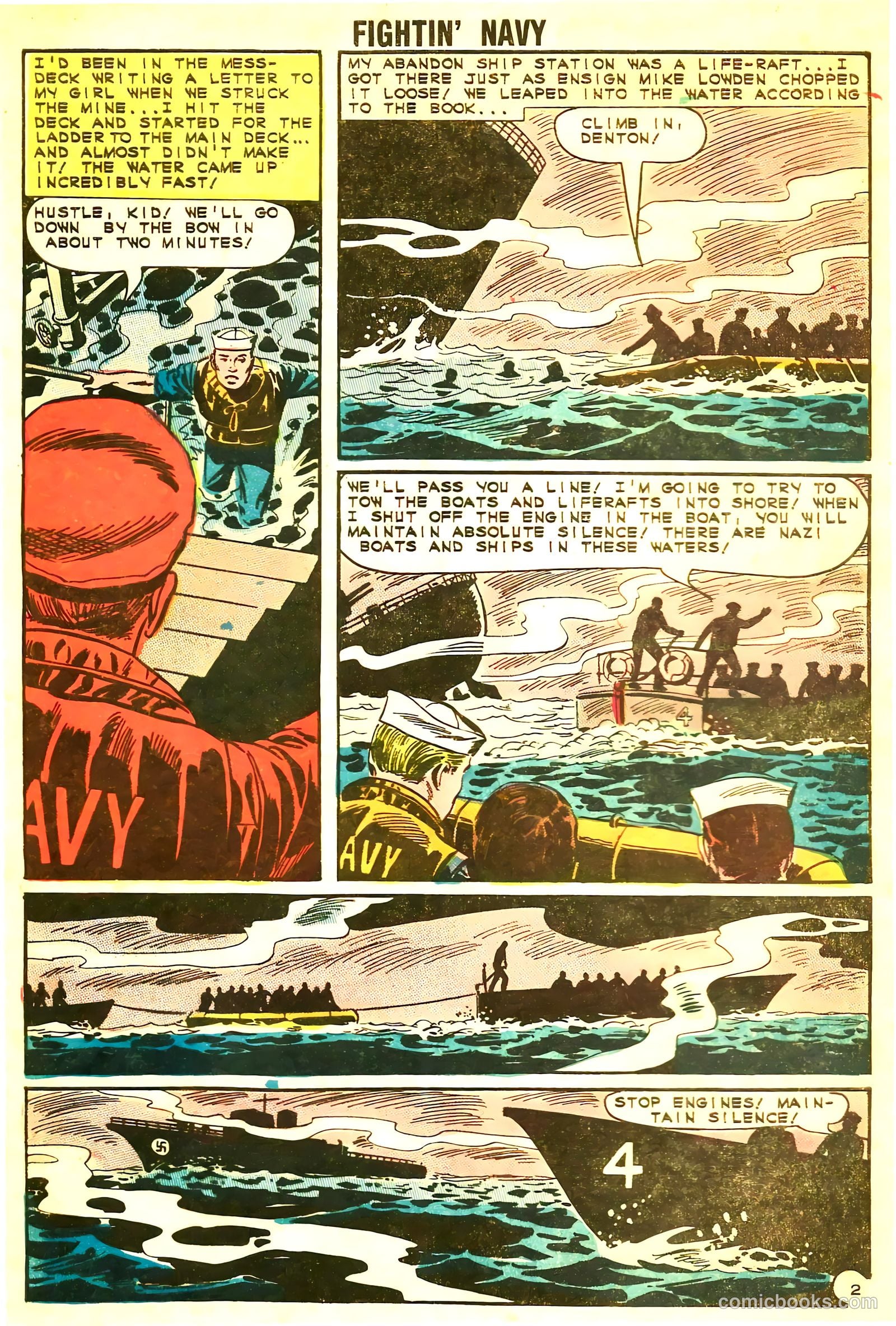 Fightin' Navy #115 — page 4 of 36