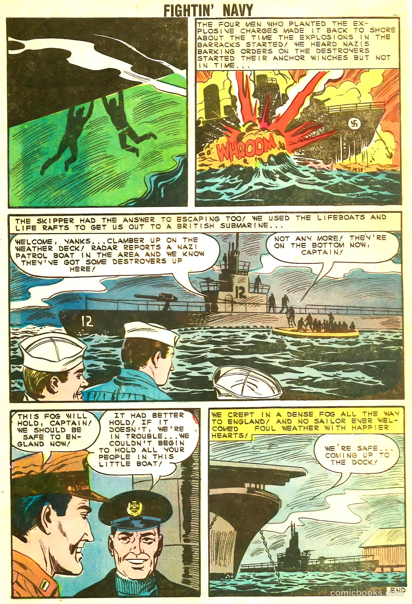 Fightin' Navy #115 — page 8 of 36