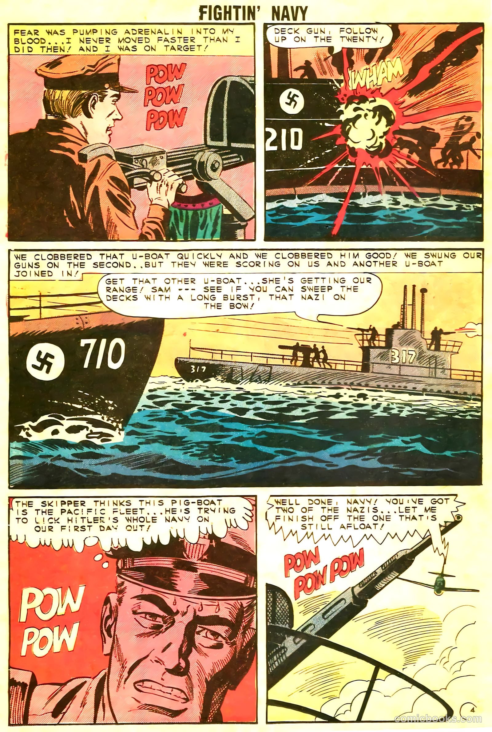 Fightin' Navy #115 — page 12 of 36