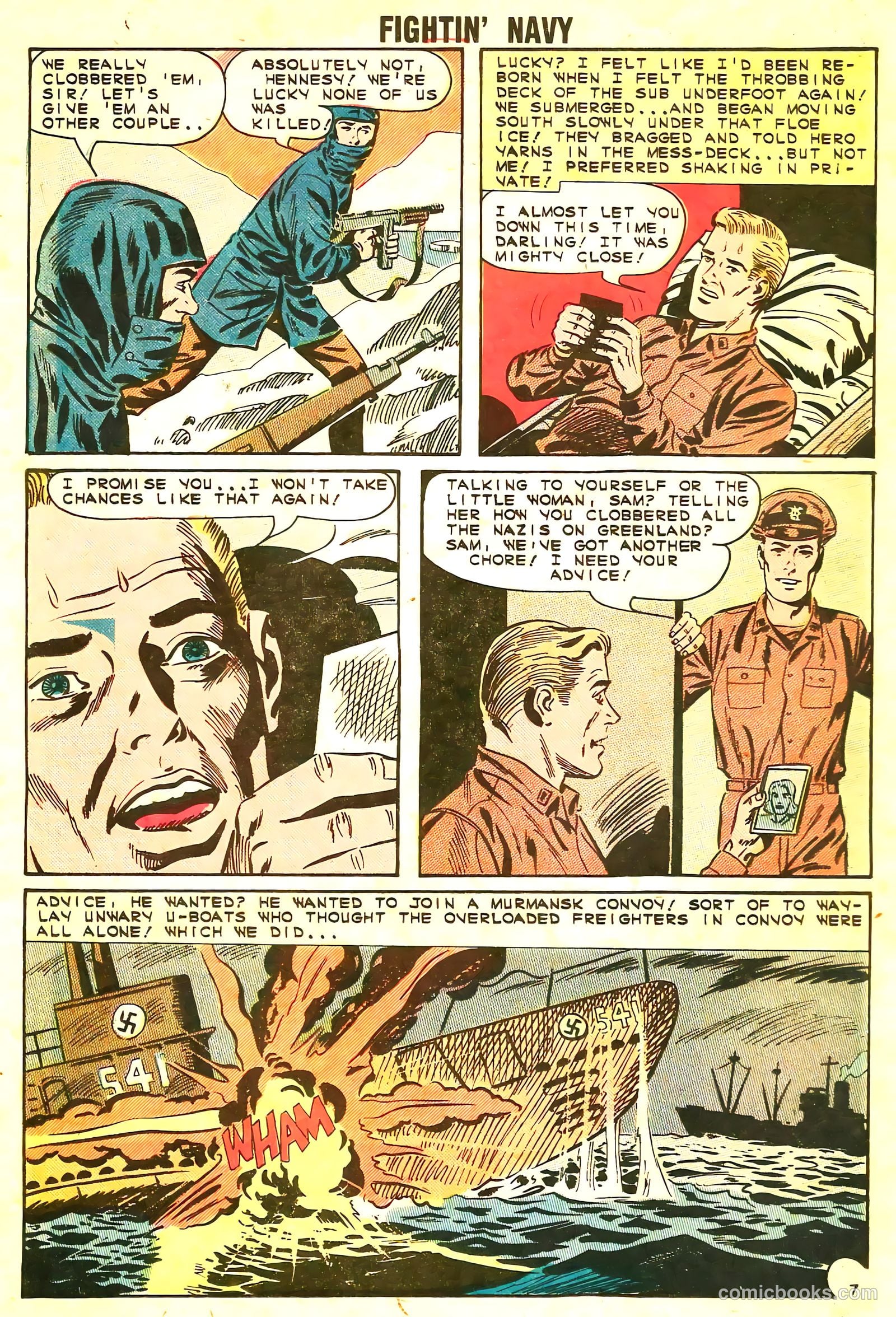 Fightin' Navy #115 — page 16 of 36
