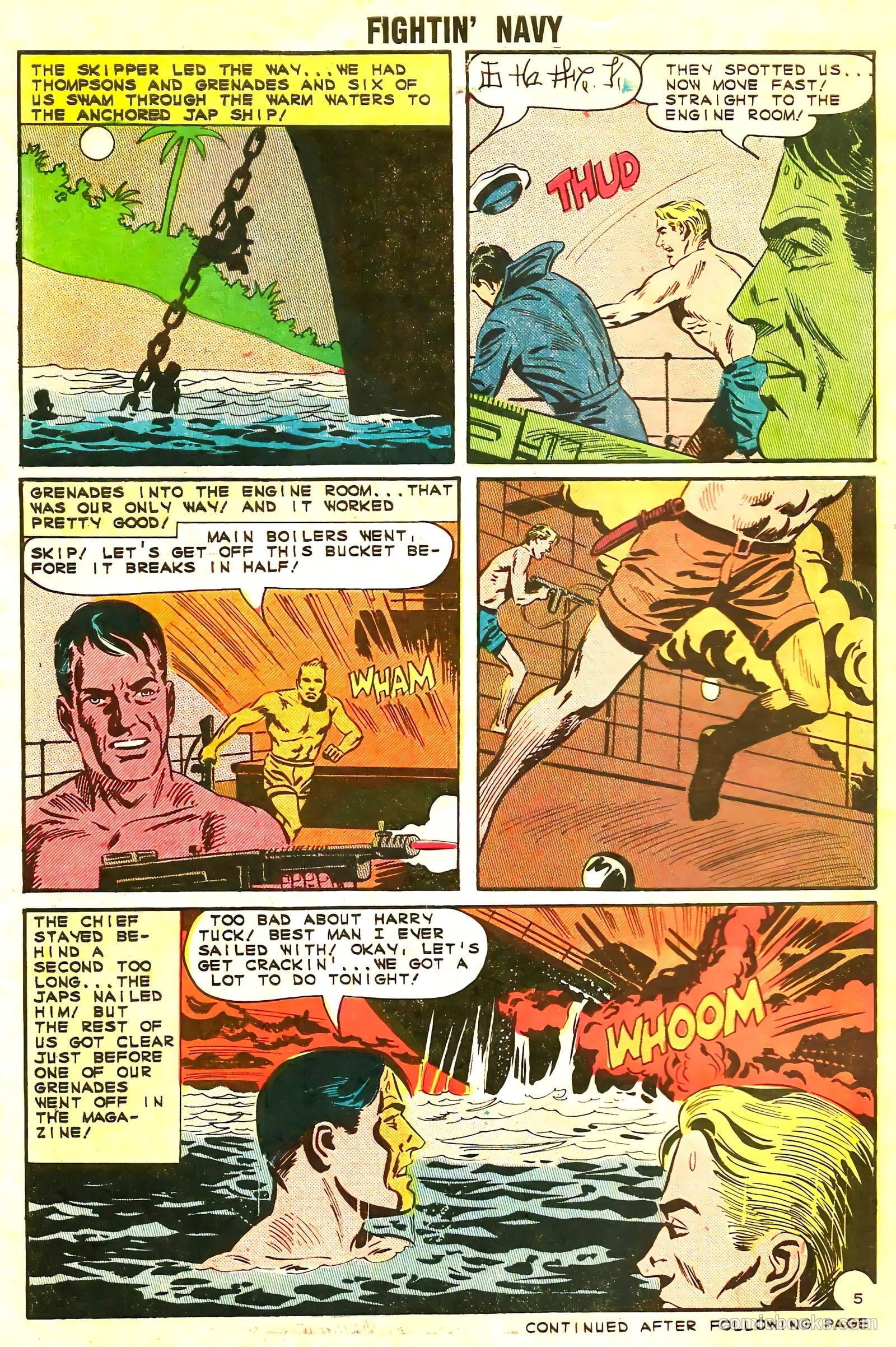 Fightin' Navy #115 — page 30 of 36