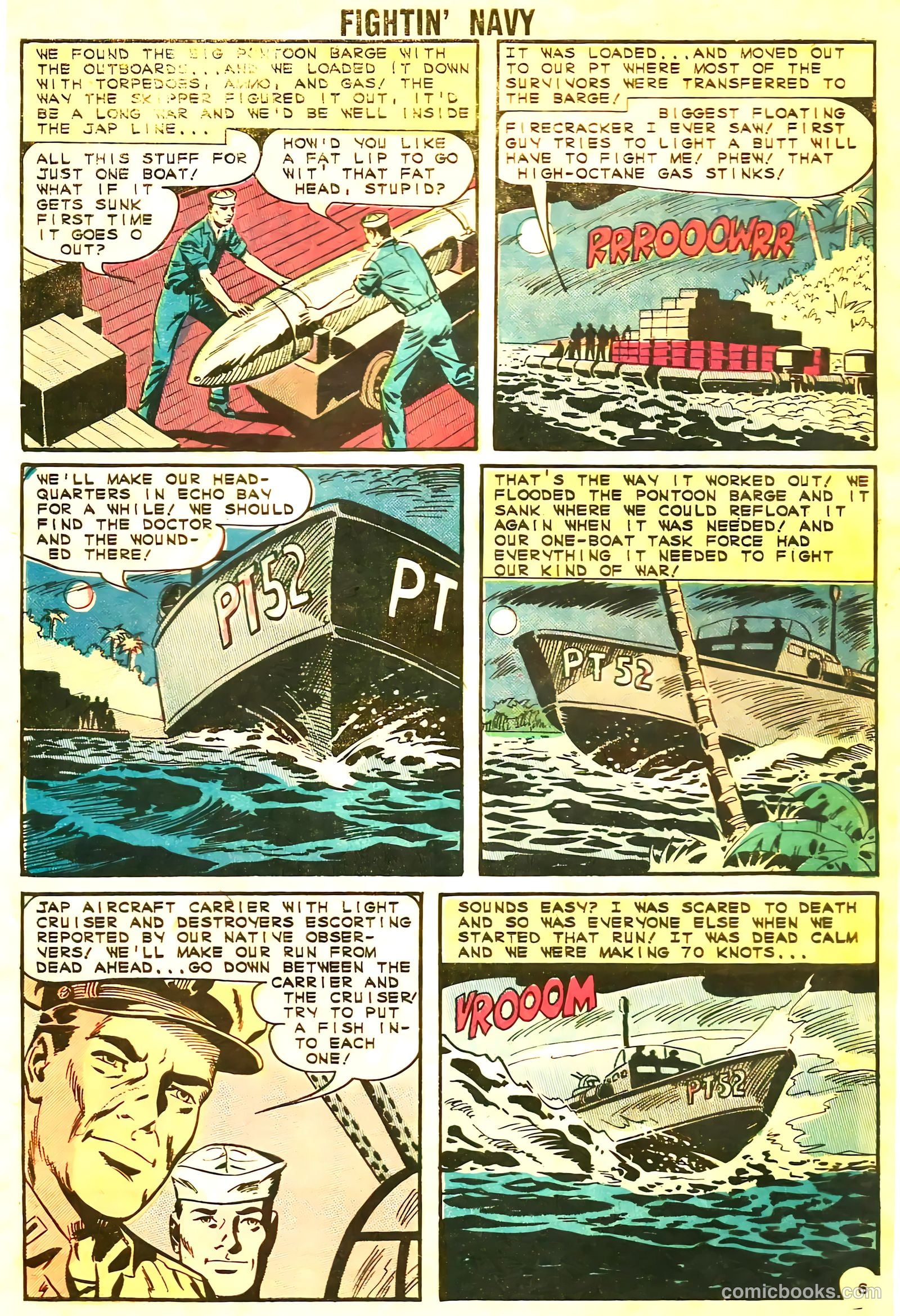 Fightin' Navy #115 — page 32 of 36