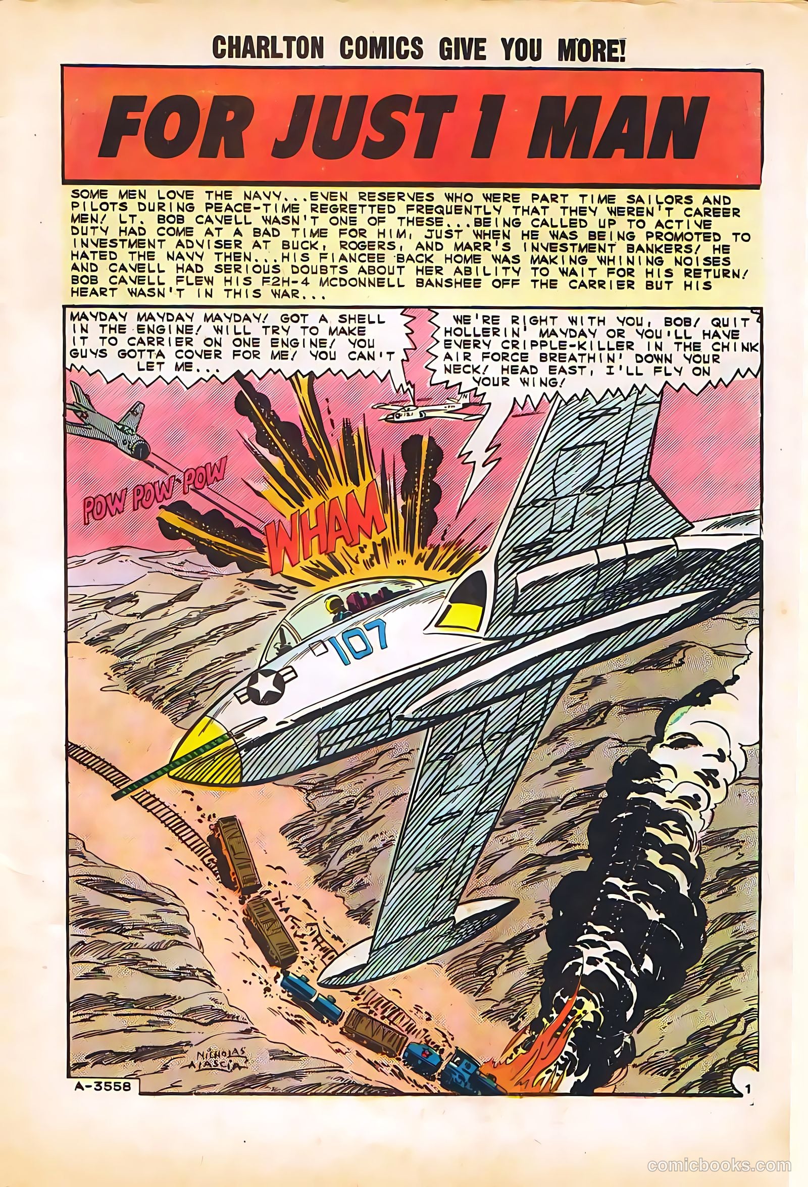 Fightin' Navy #116 — page 3 of 36