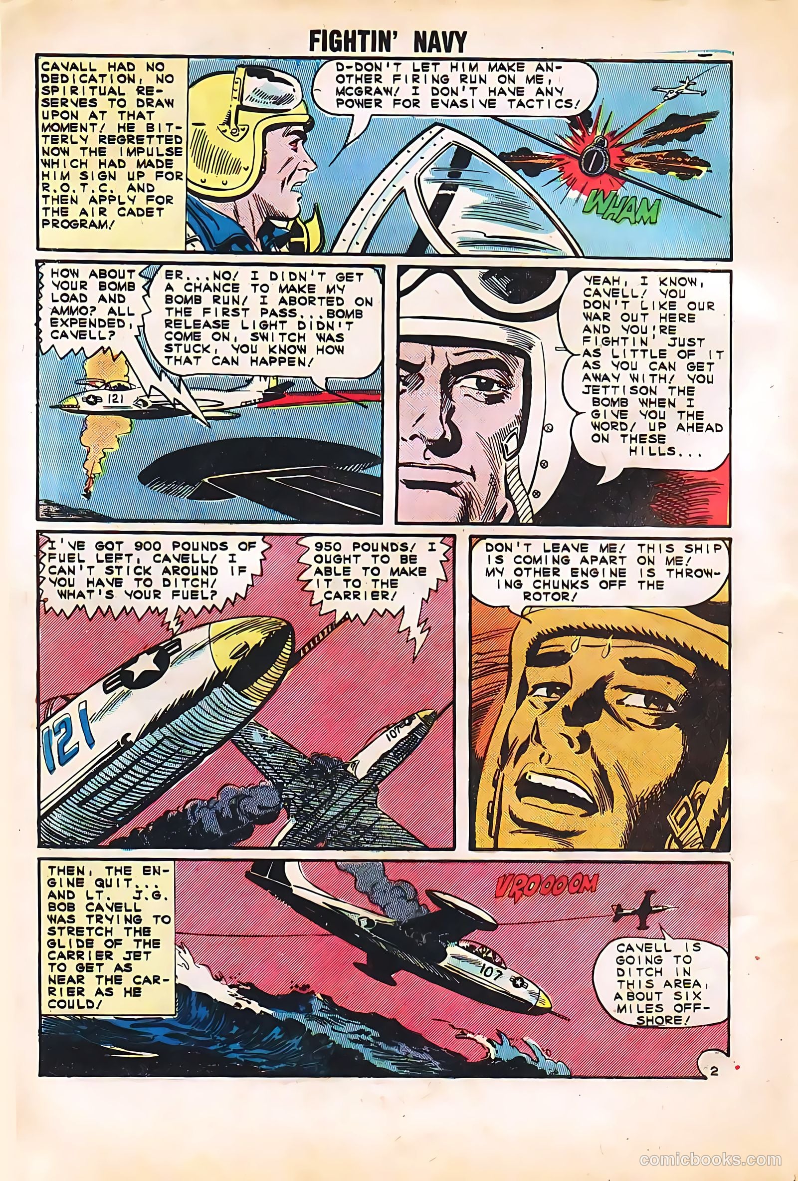 Fightin' Navy #116 — page 4 of 36