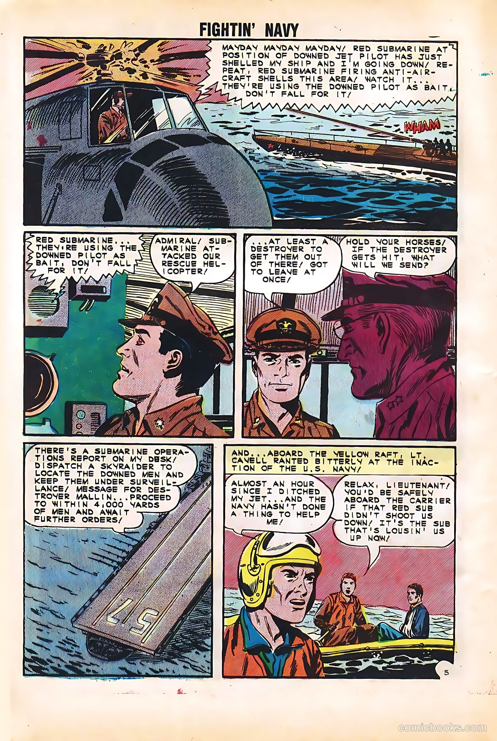 Fightin' Navy #116 — page 8 of 36
