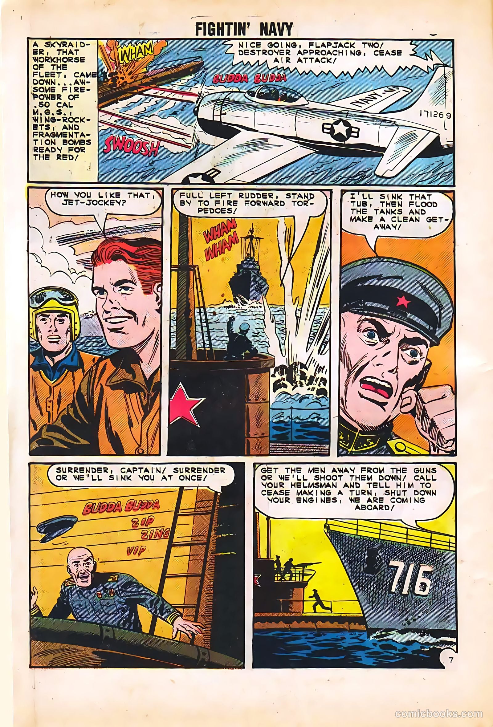 Fightin' Navy #116 — page 10 of 36