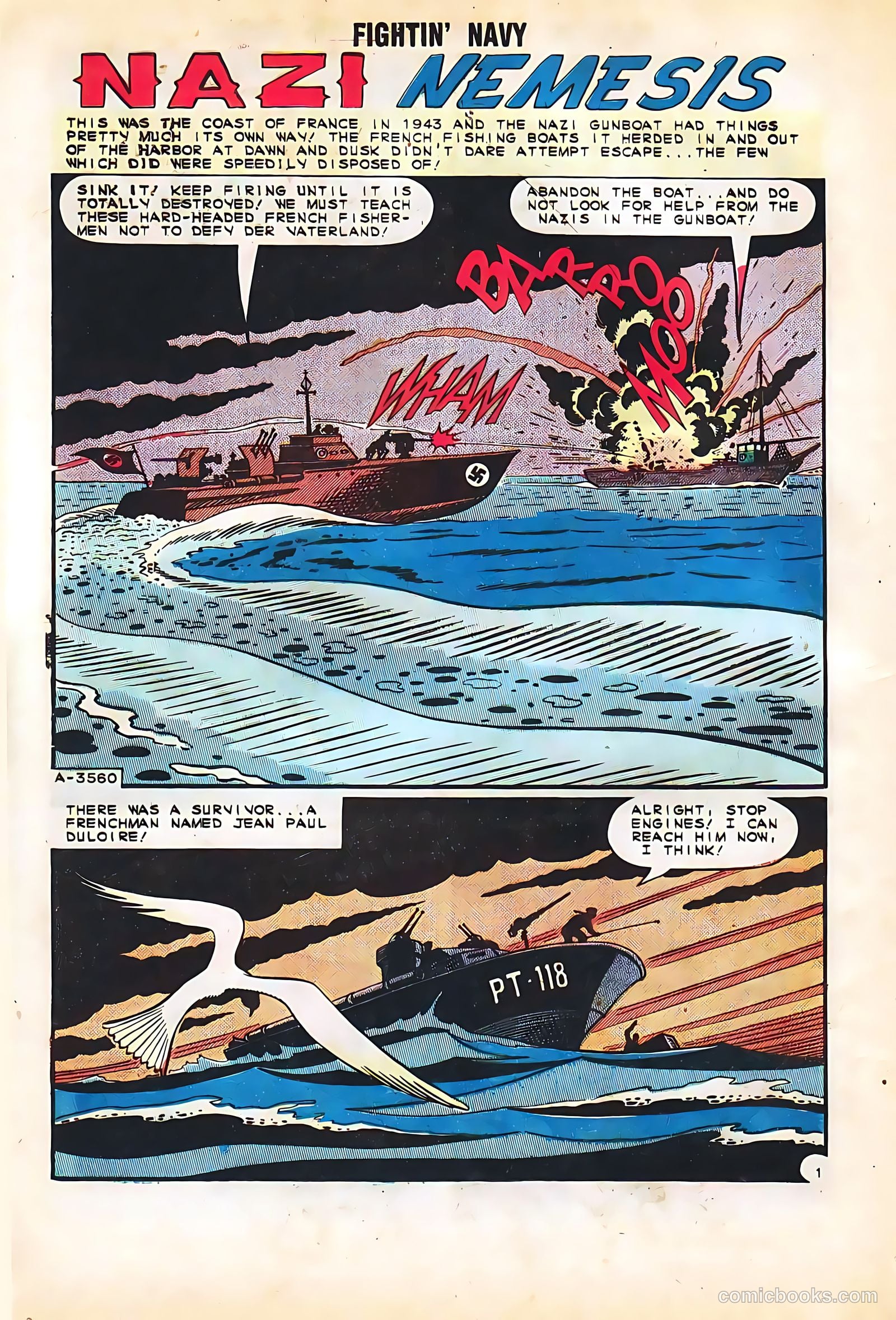 Fightin' Navy #116 — page 12 of 36