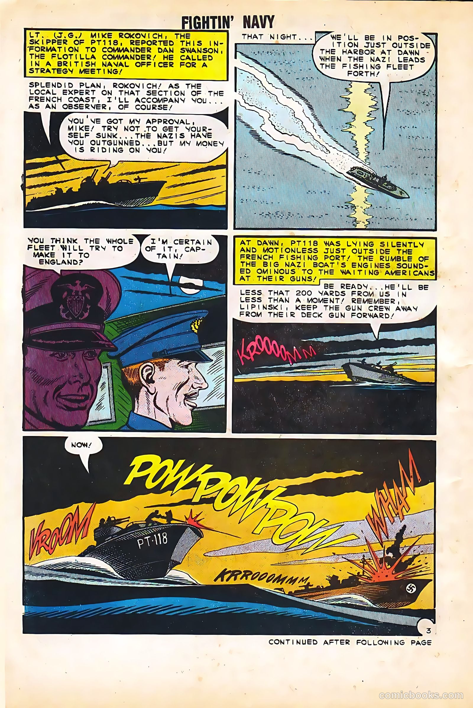 Fightin' Navy #116 — page 14 of 36