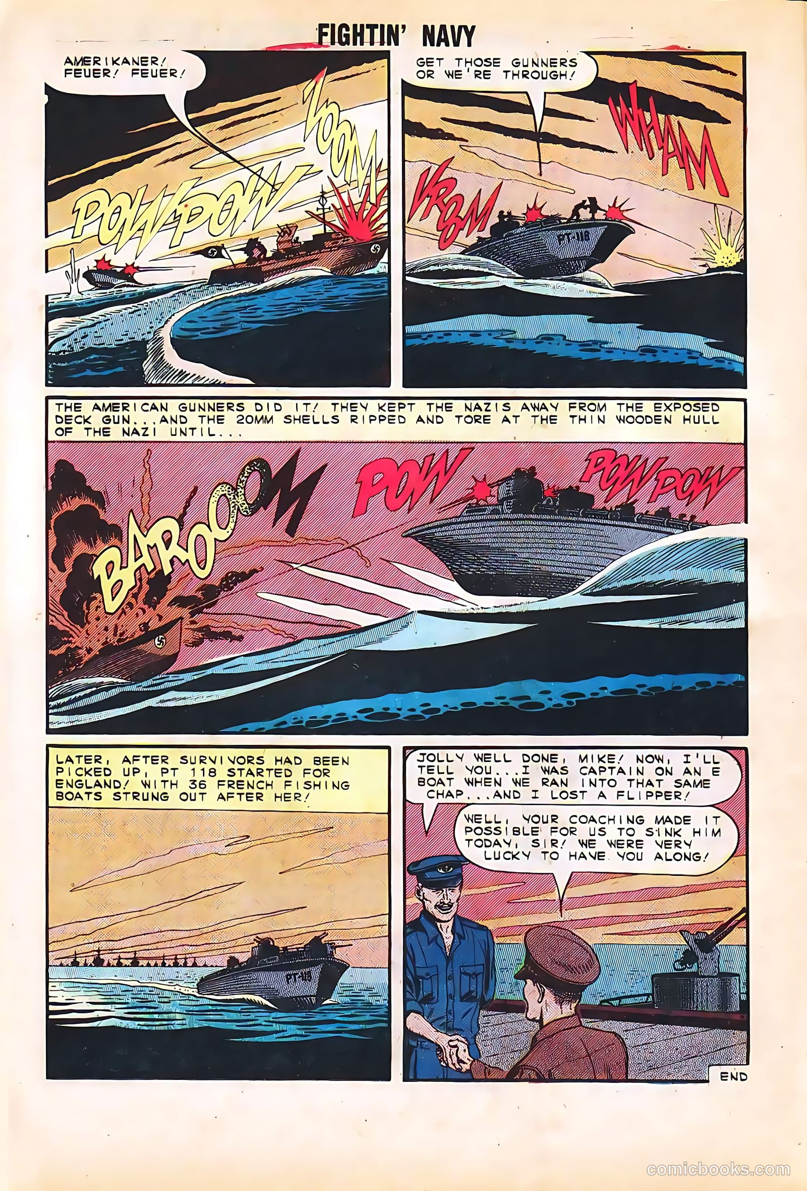 Fightin' Navy #116 — page 16 of 36