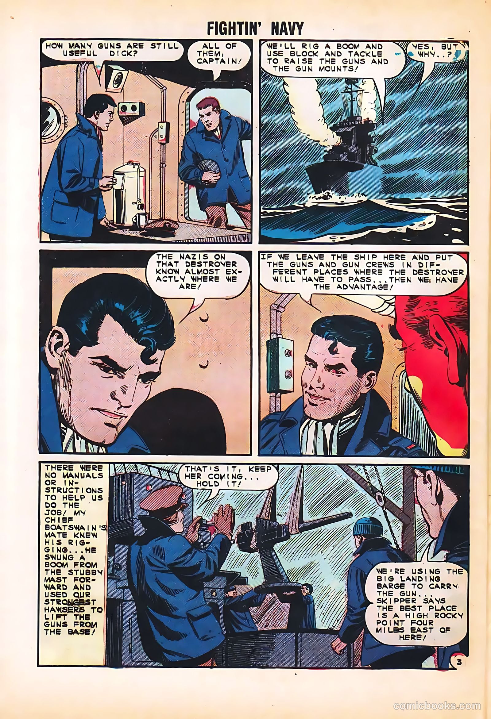 Fightin' Navy #116 — page 28 of 36