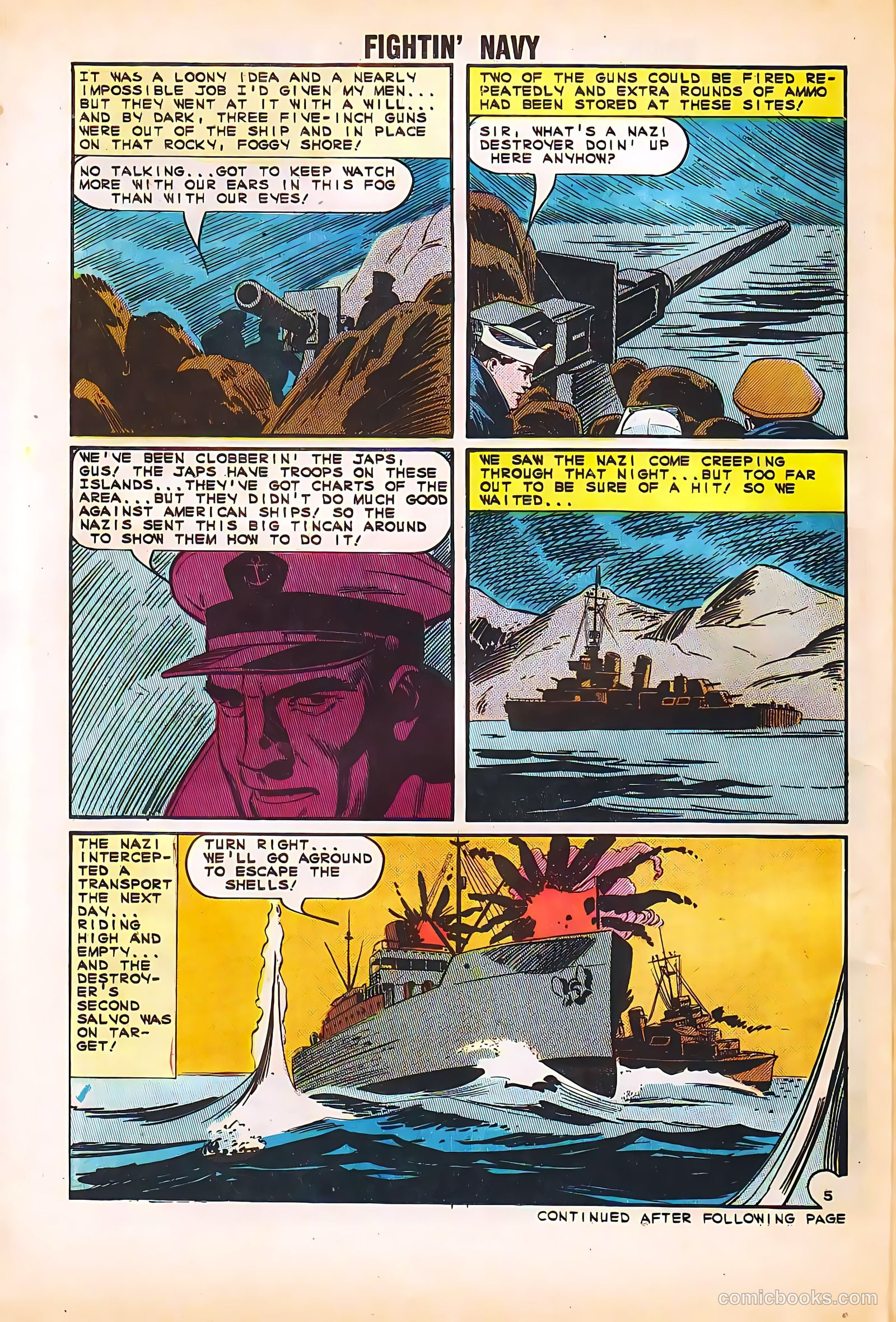 Fightin' Navy #116 — page 30 of 36