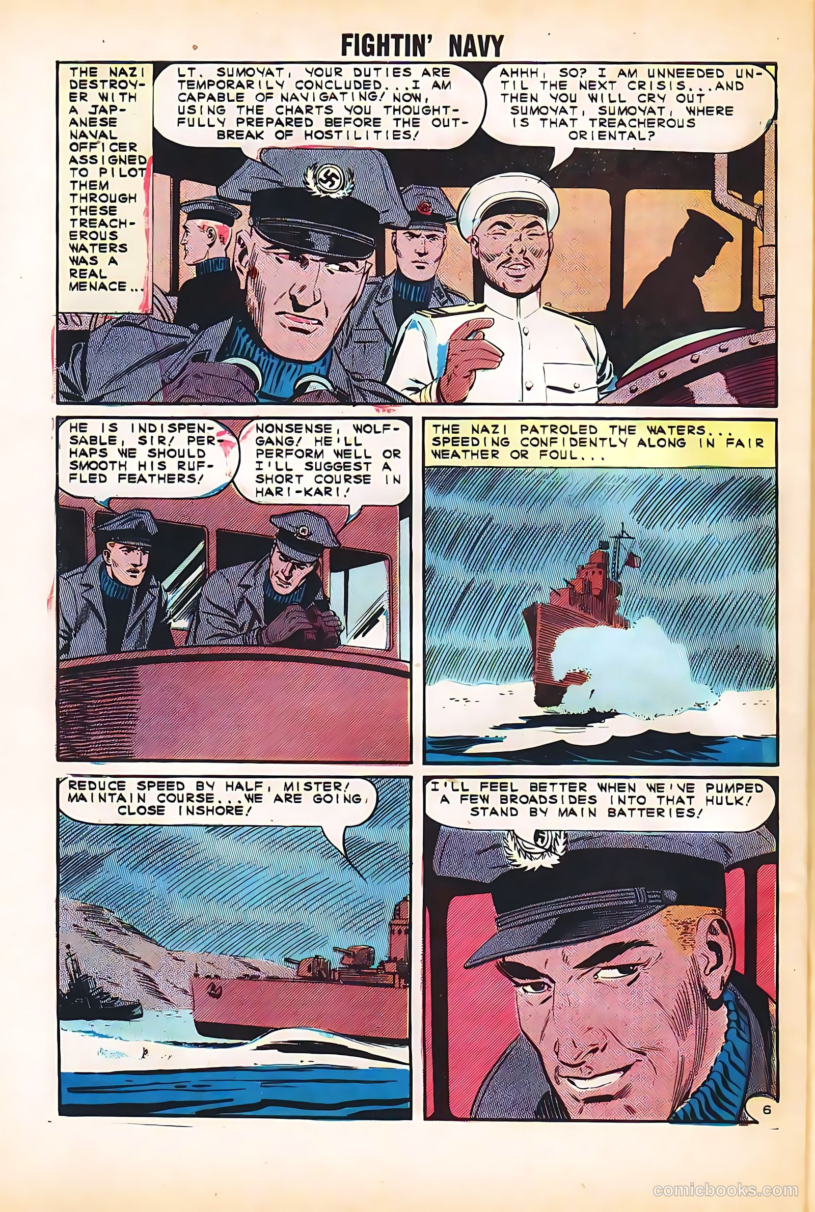 Fightin' Navy #116 — page 32 of 36