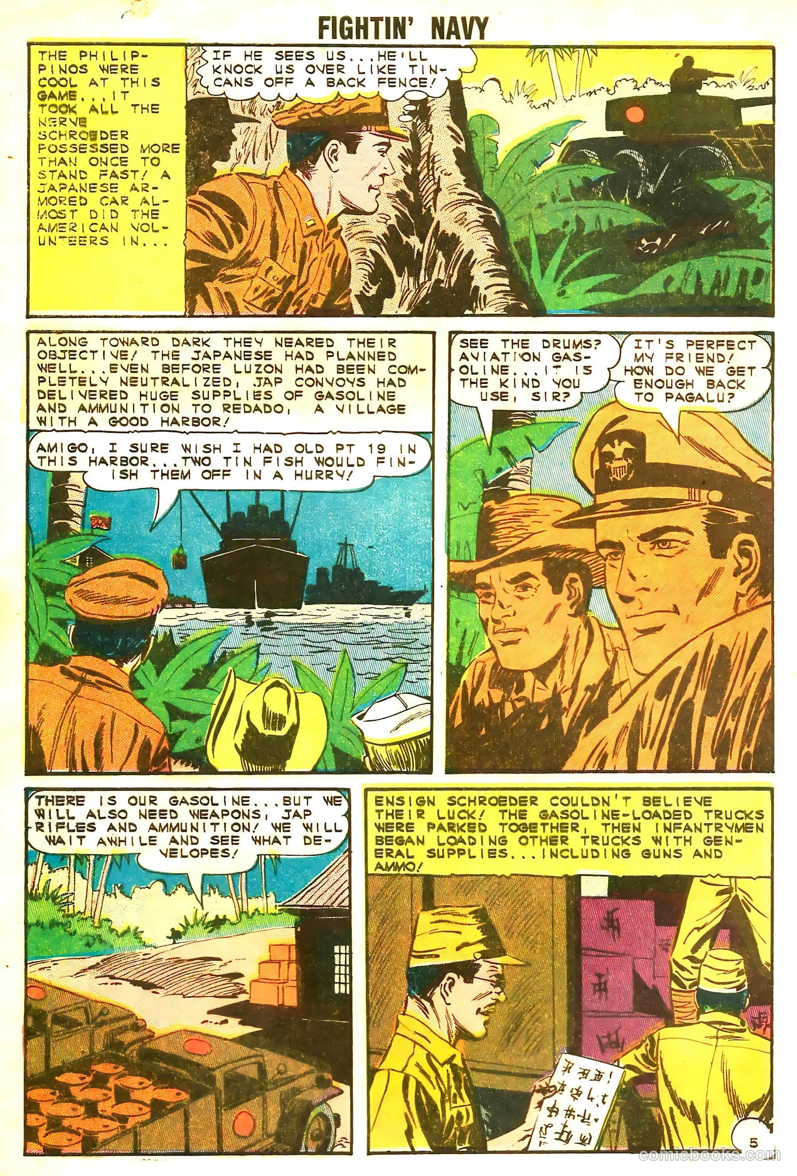 Fightin' Navy #117 — page 8 of 36