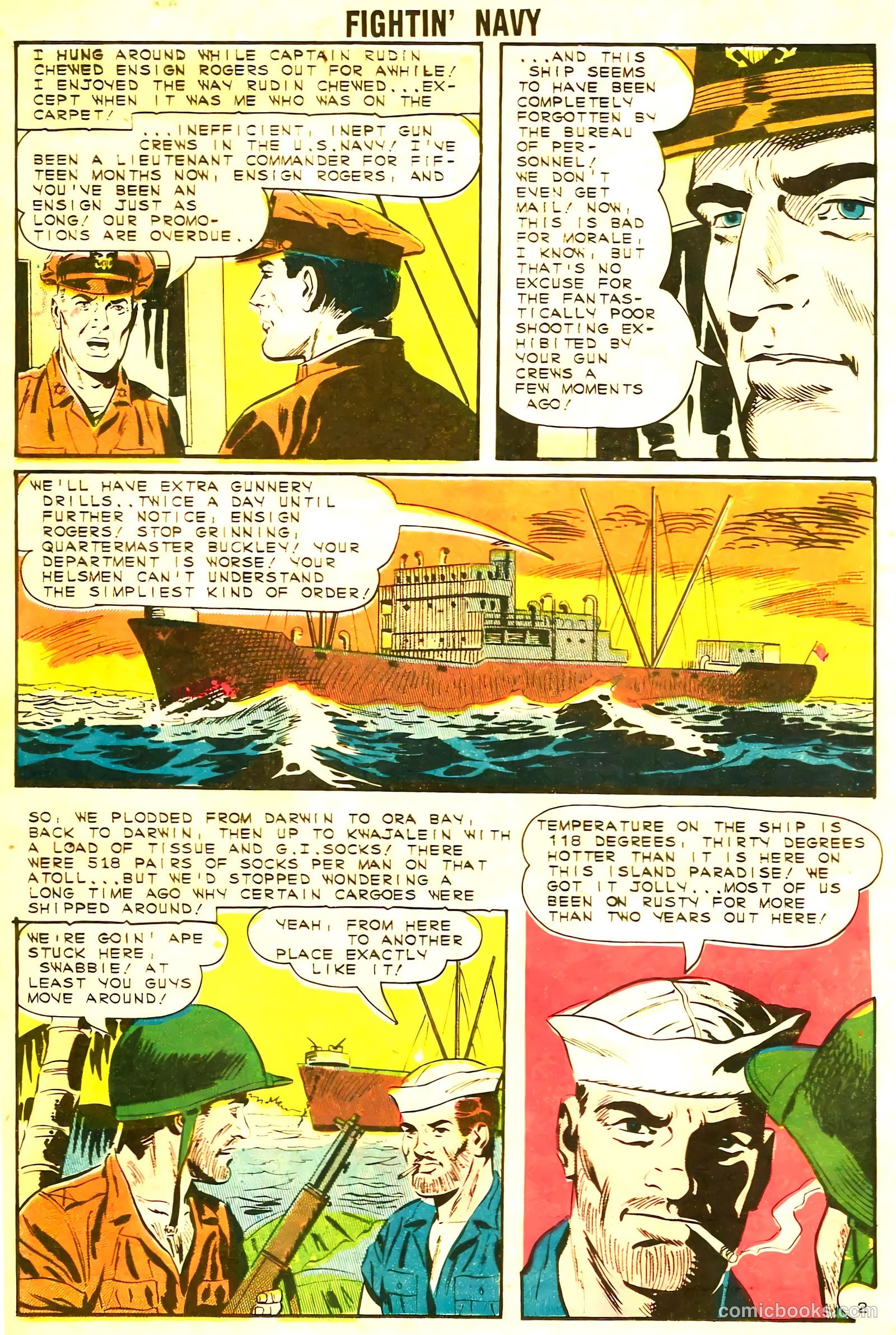 Fightin' Navy #117 — page 16 of 36
