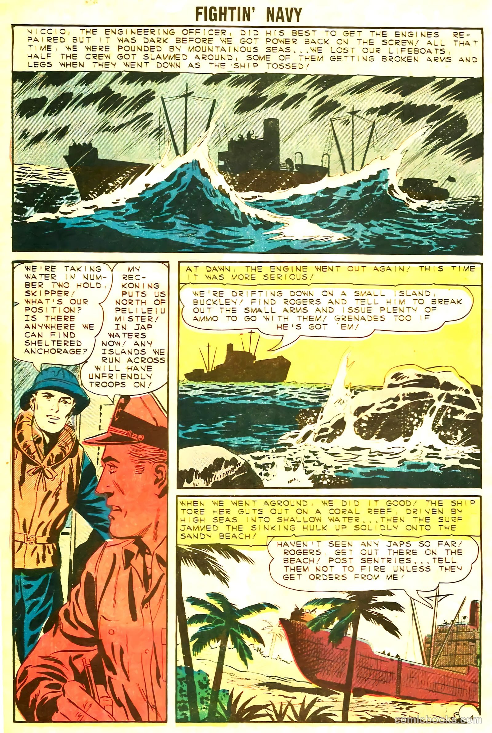 Fightin' Navy #117 — page 18 of 36